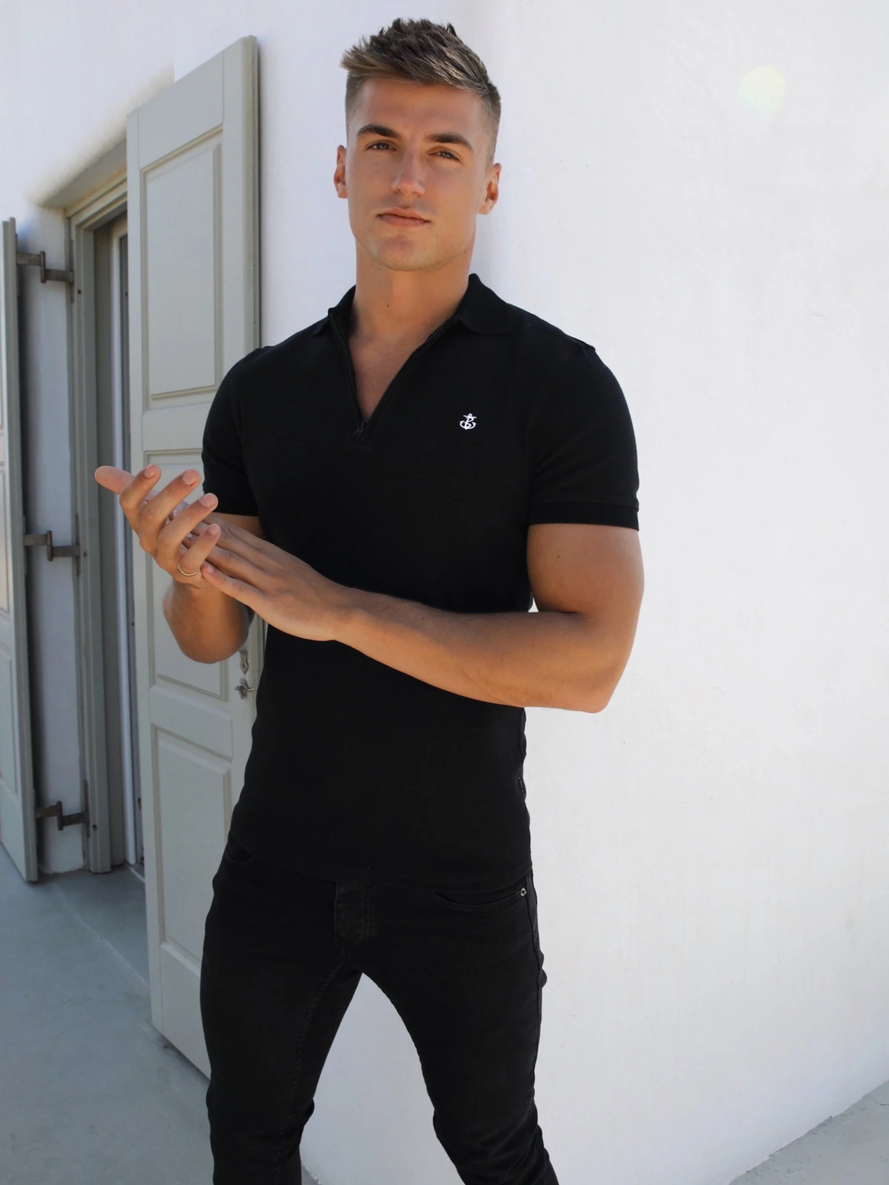Aspen Polo - Black - Image 2