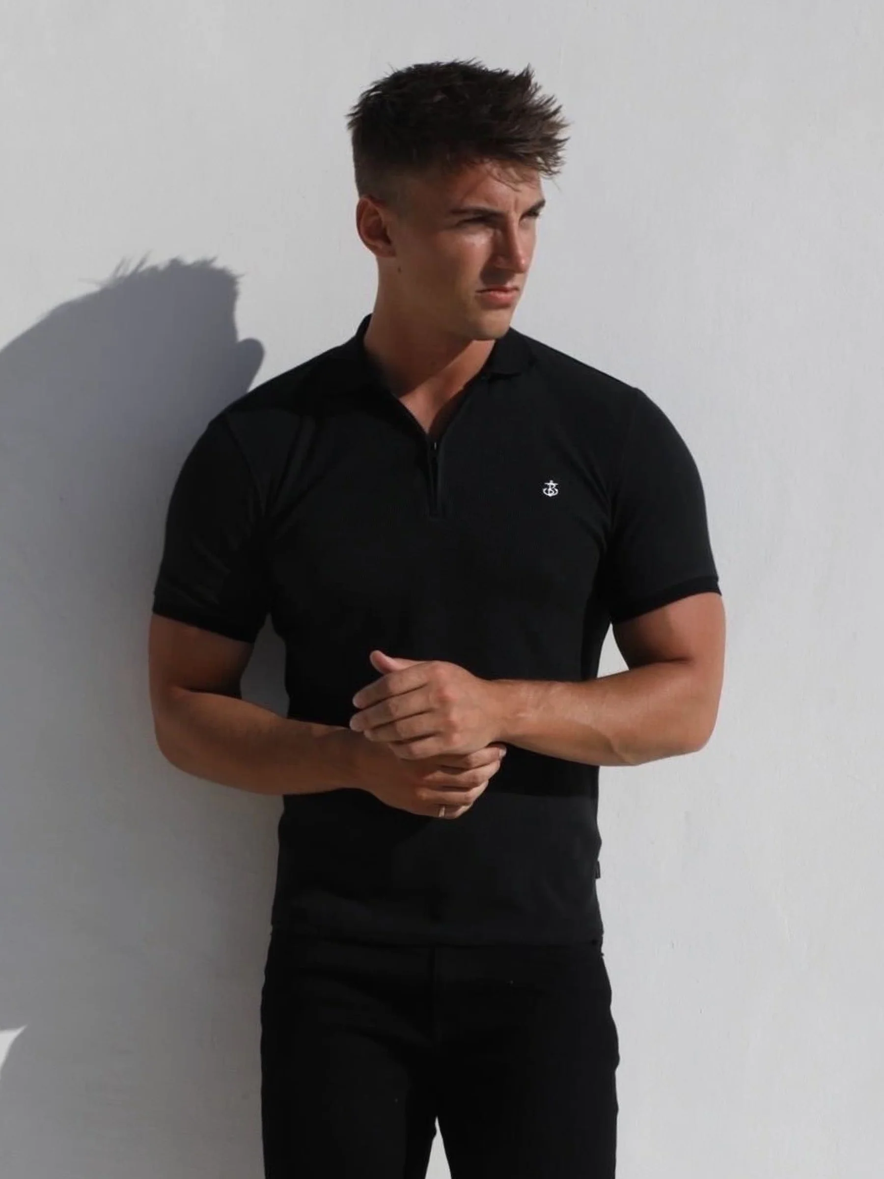 Aspen Polo - Black - Image 3