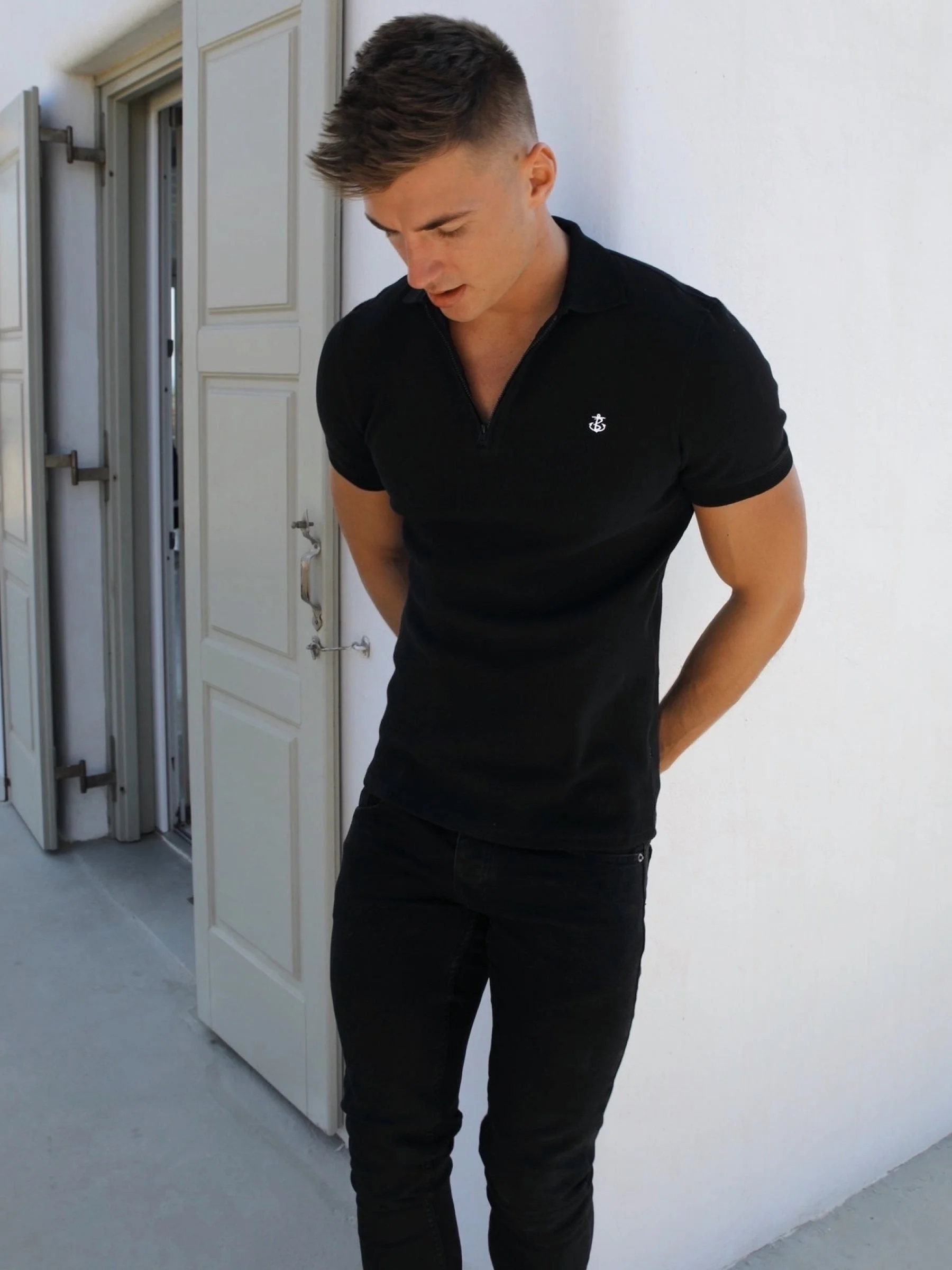 Aspen Polo - Black - Image 6