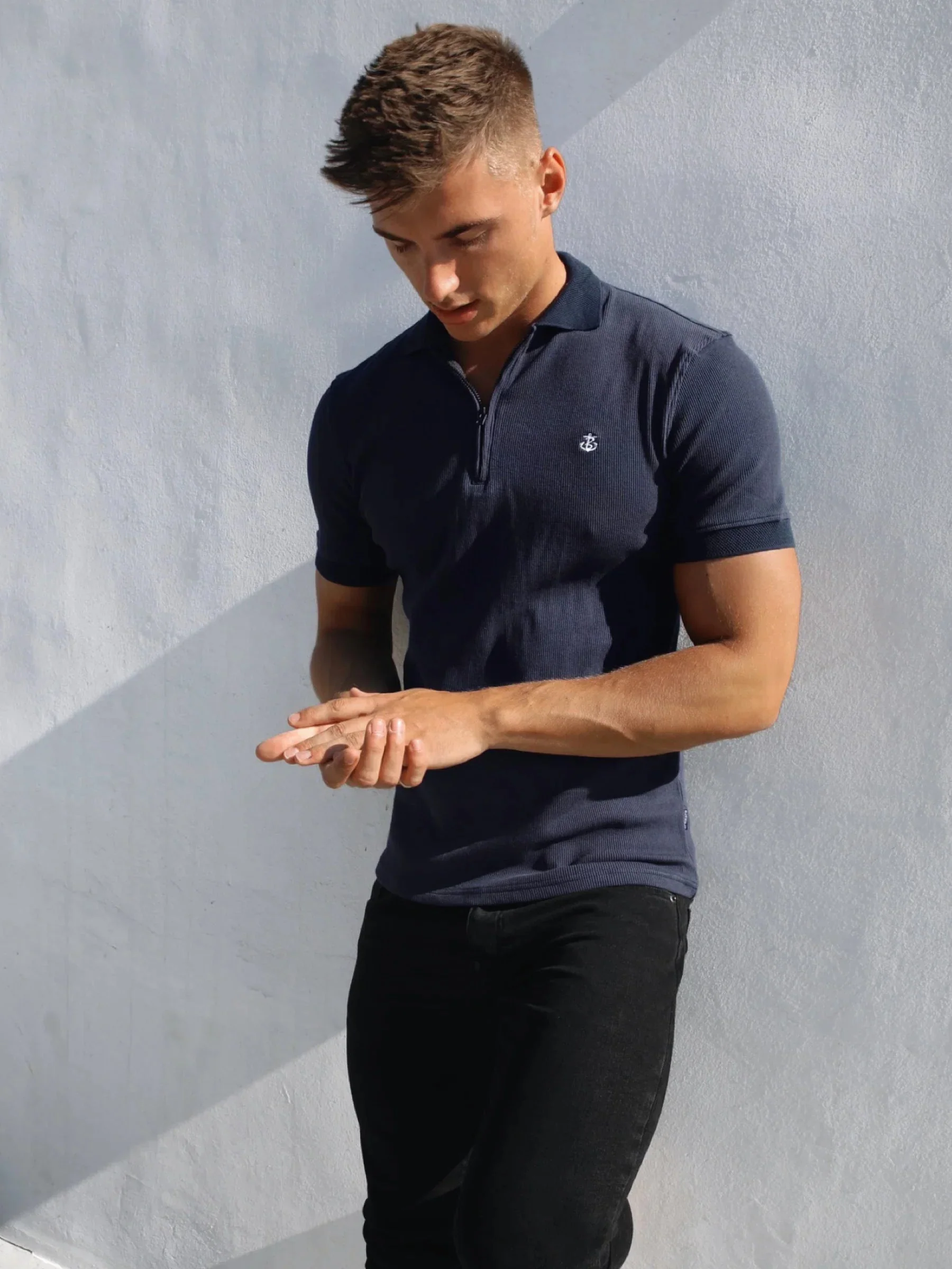 Aspen Polo - Navy - Image 6