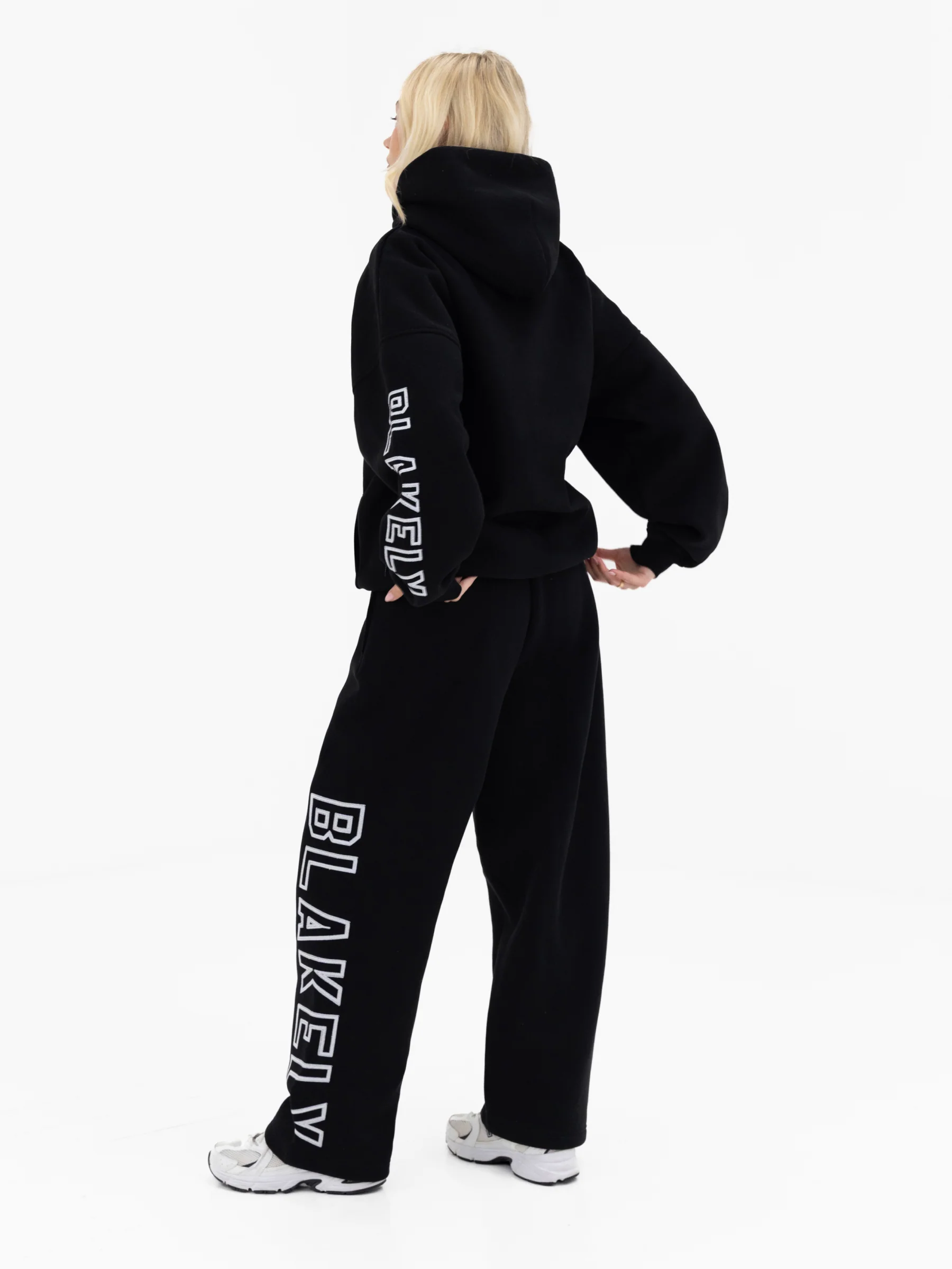 Alexis Oversized Hoodie - Black - Image 2