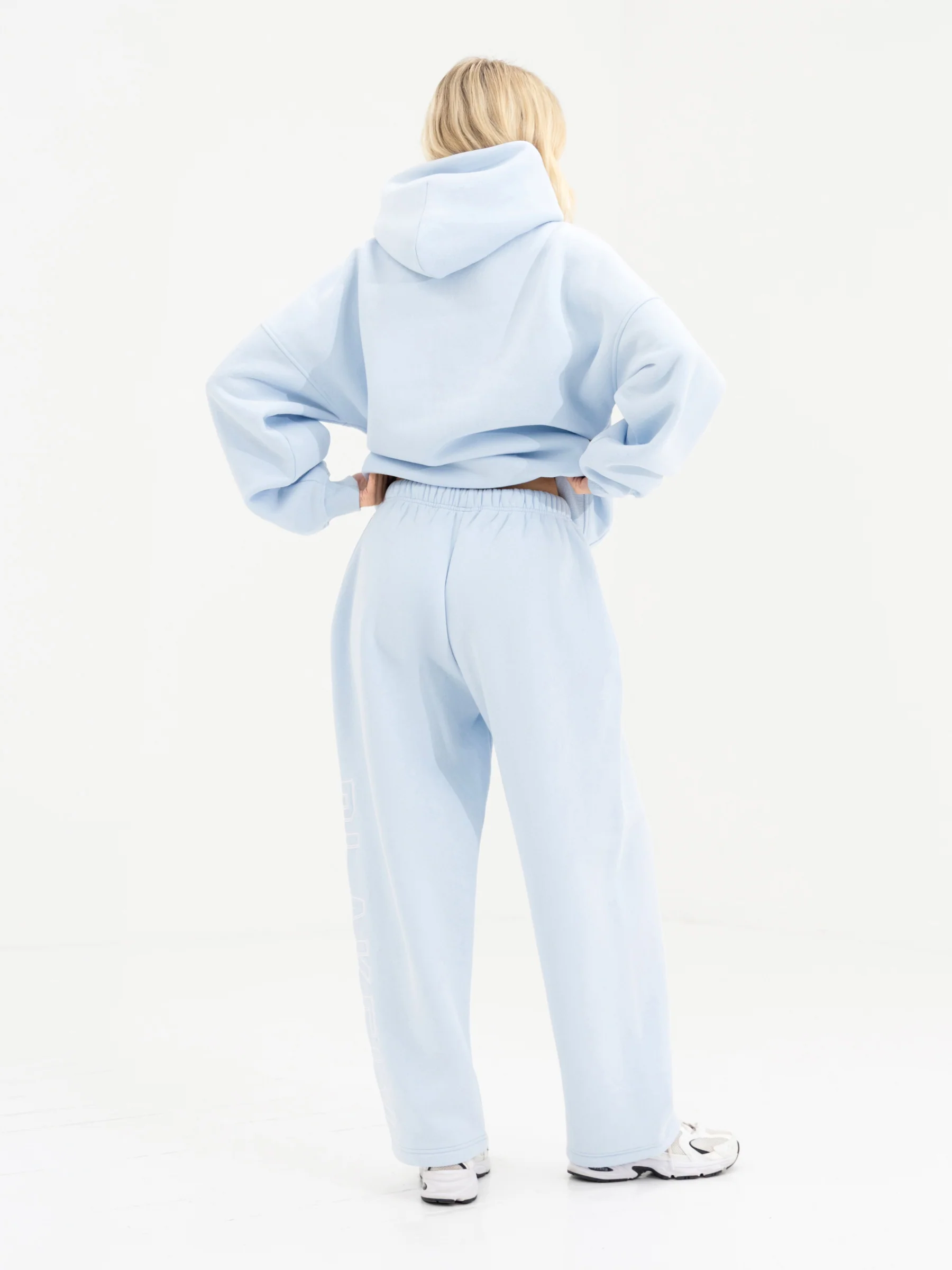 Alexis Oversized Hoodie - Powder Blue - Image 2