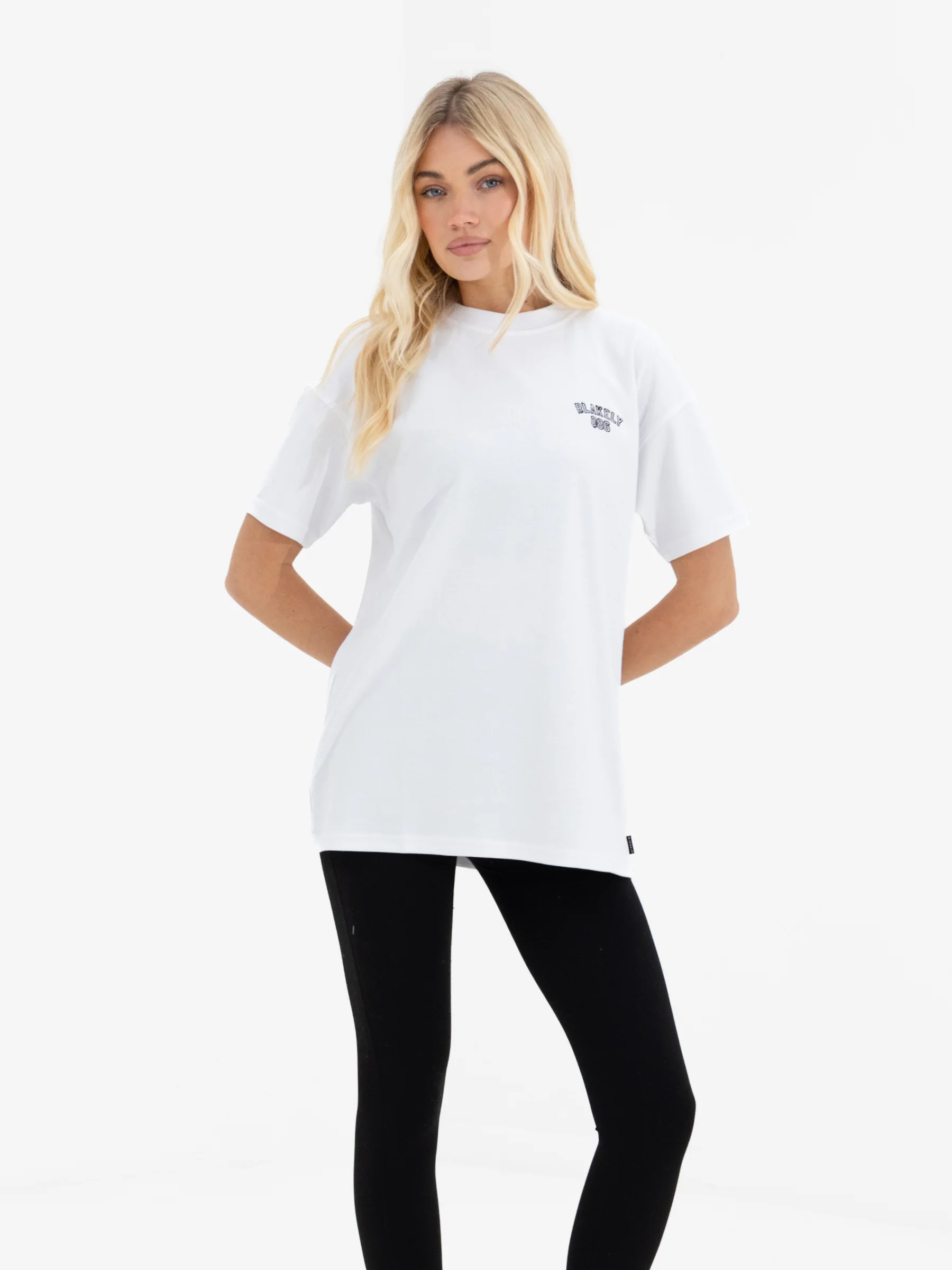 Alexis Oversized T-Shirt - White - Image 2
