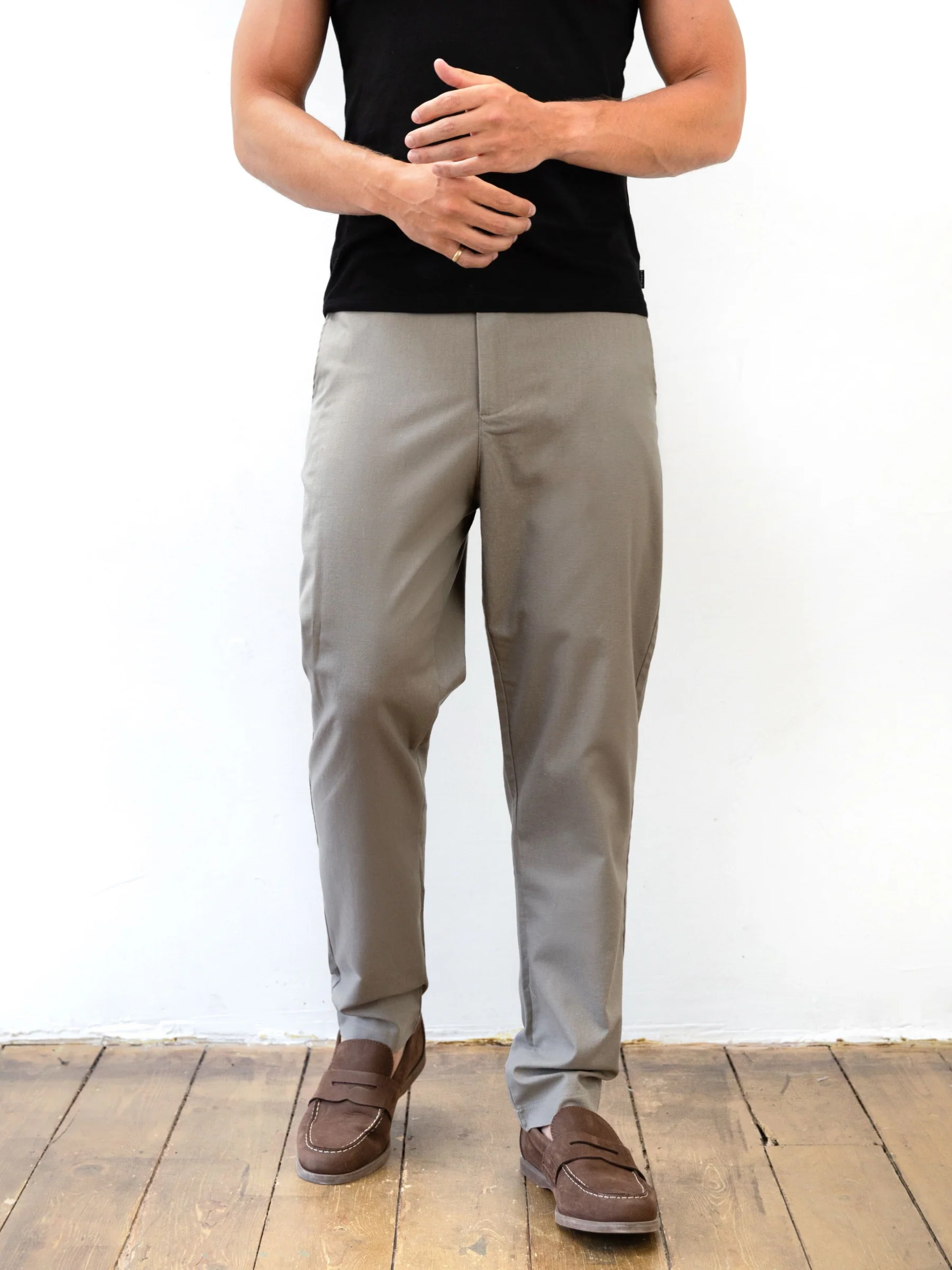Alston Trousers - Grey - Image 3