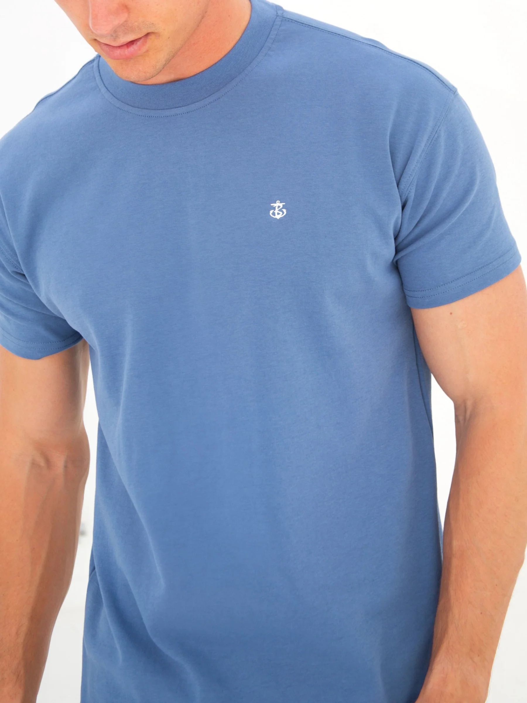 Anchor Relaxed T-Shirt - Blue - Image 5