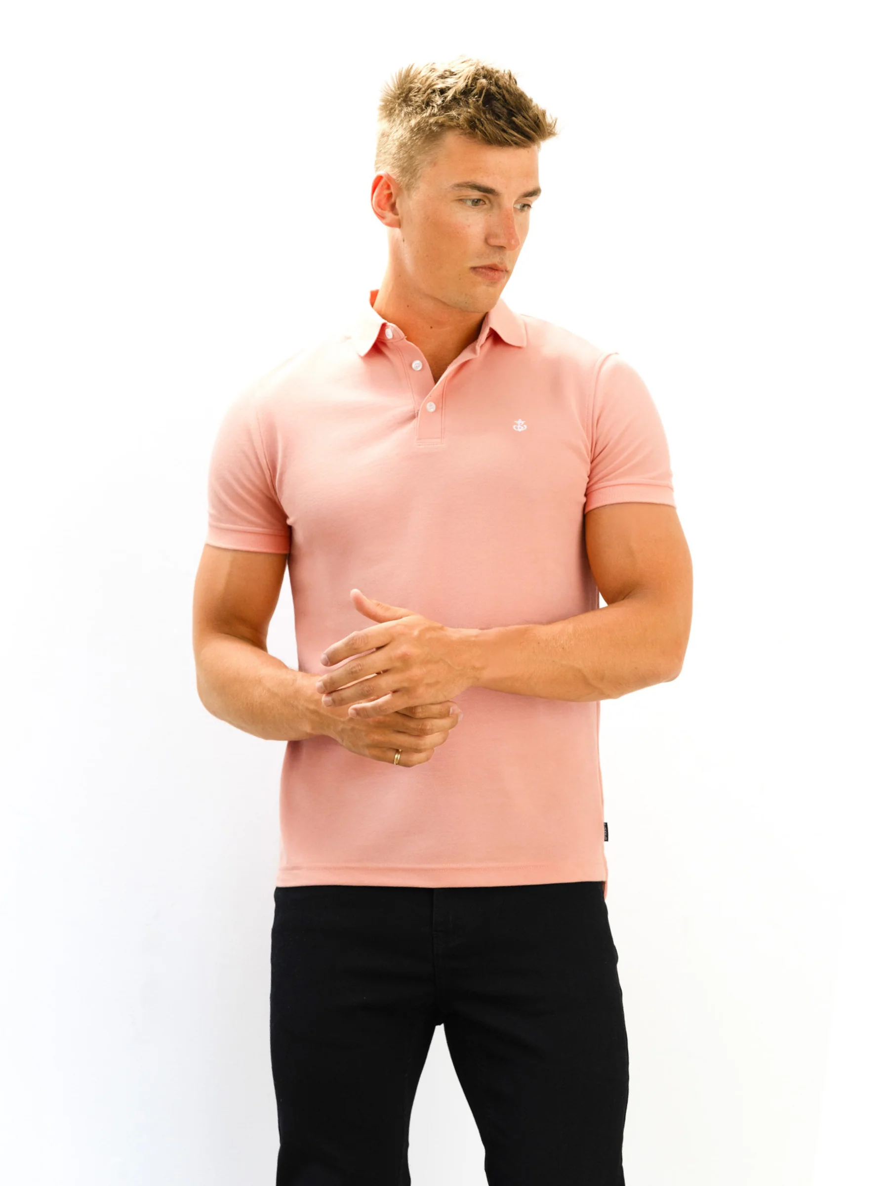 Andorra Polo Shirt - Pink - Image 4