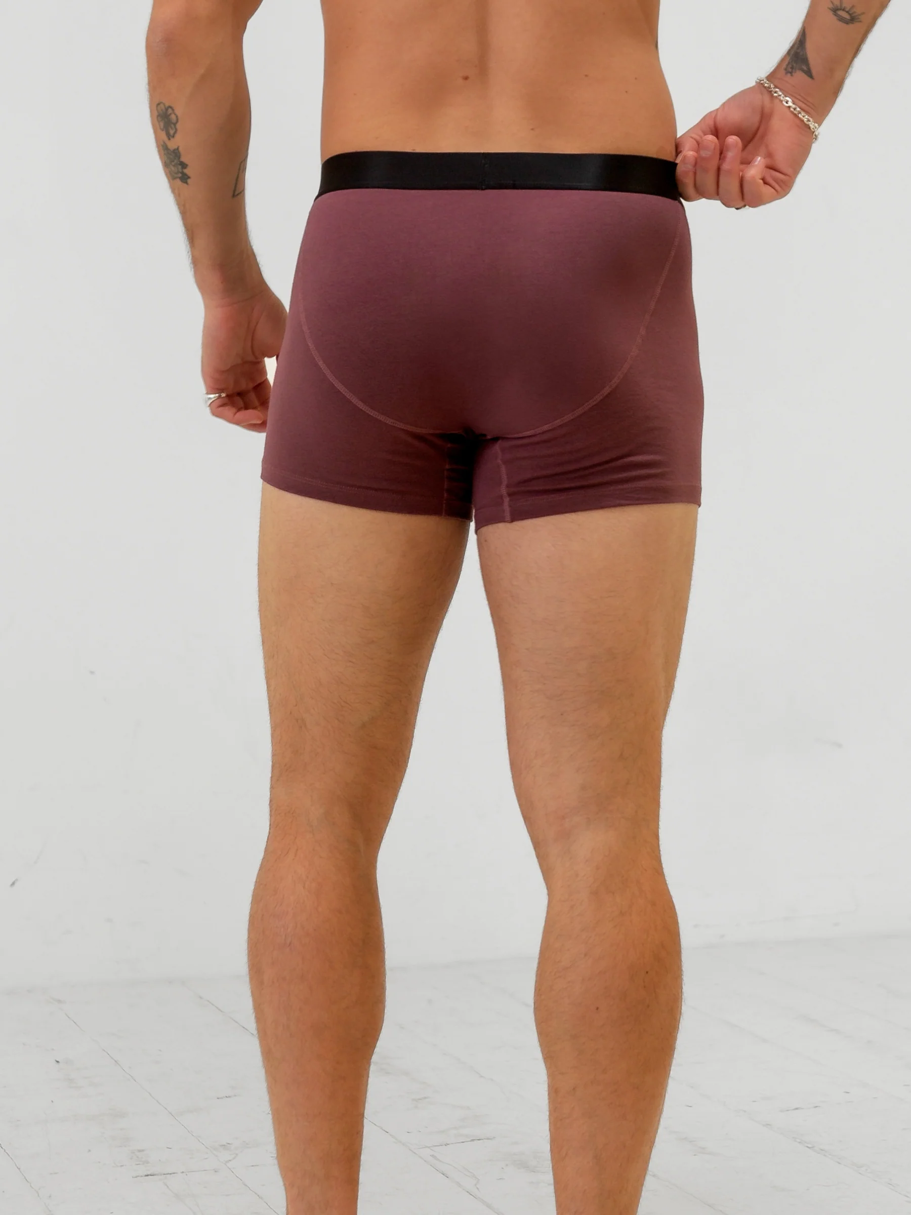 Blakely Boxers - Burgundy 3 Pack - Image 3