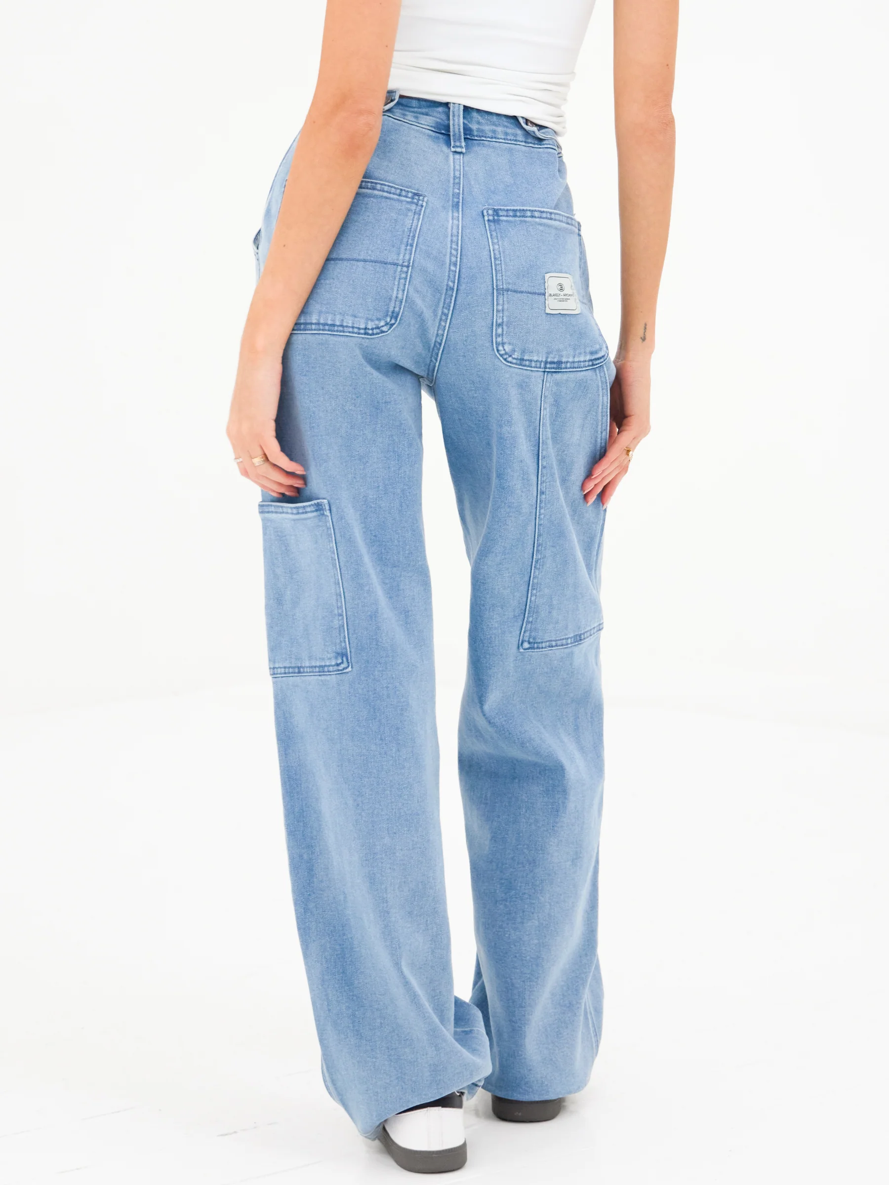 Blakely Carpenter Jeans - Light Blue - Image 2