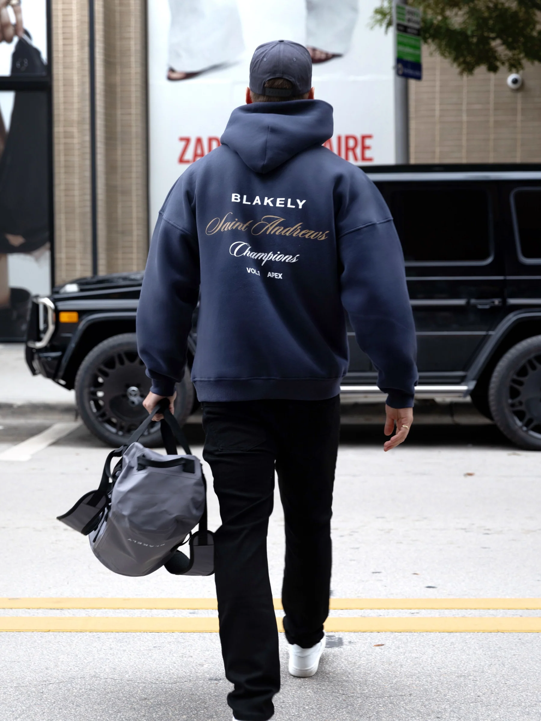 Champions Legacy Relaxed Hoodie - True Navy - Image 3