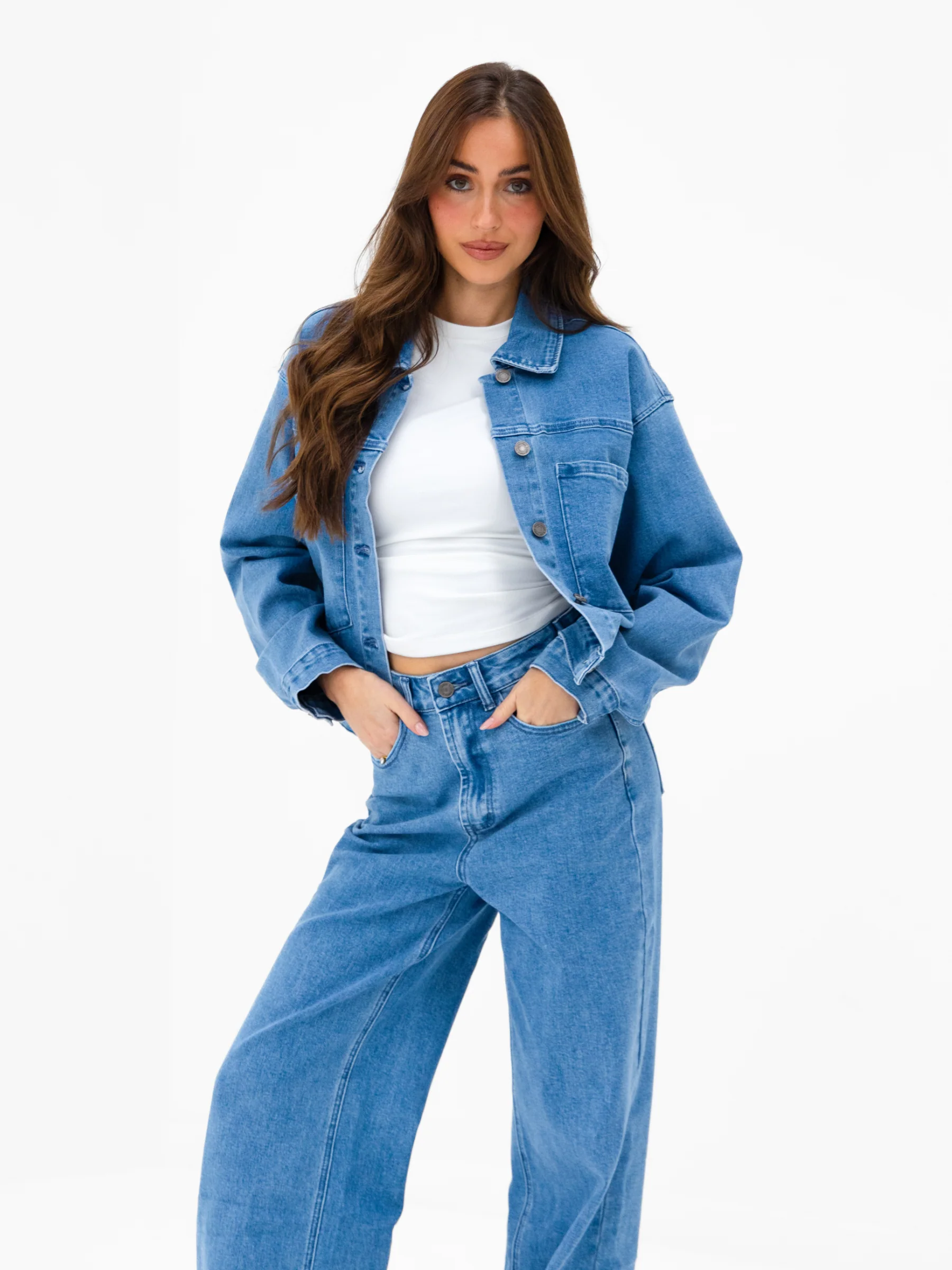 Blakely Denim Jacket - Classic Blue - Image 2