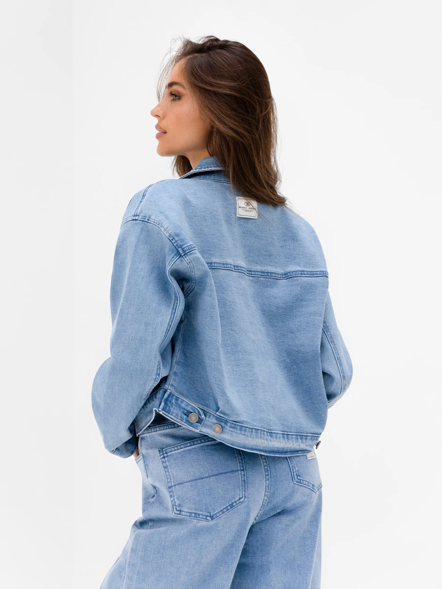 Blakely Denim Jacket - Light Blue - Image 2