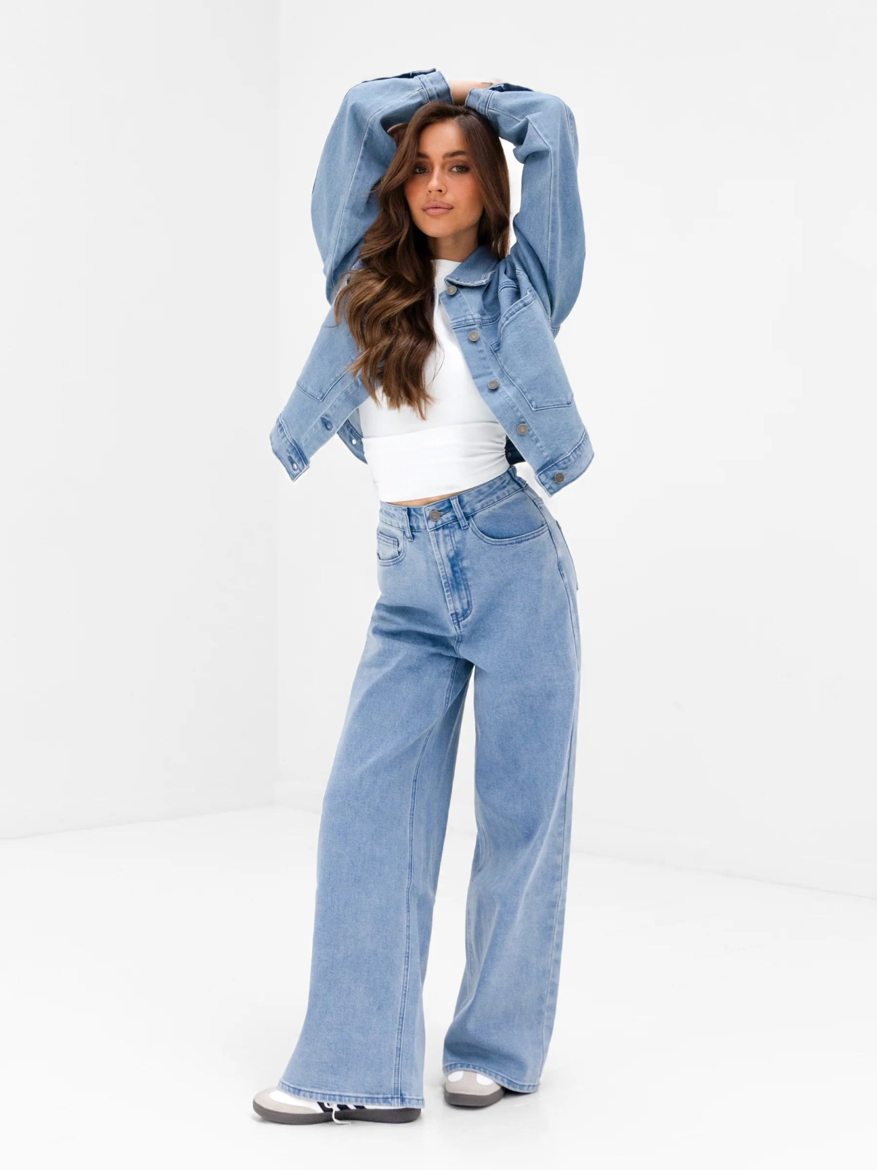 Blakely Denim Jacket - Light Blue - Image 3
