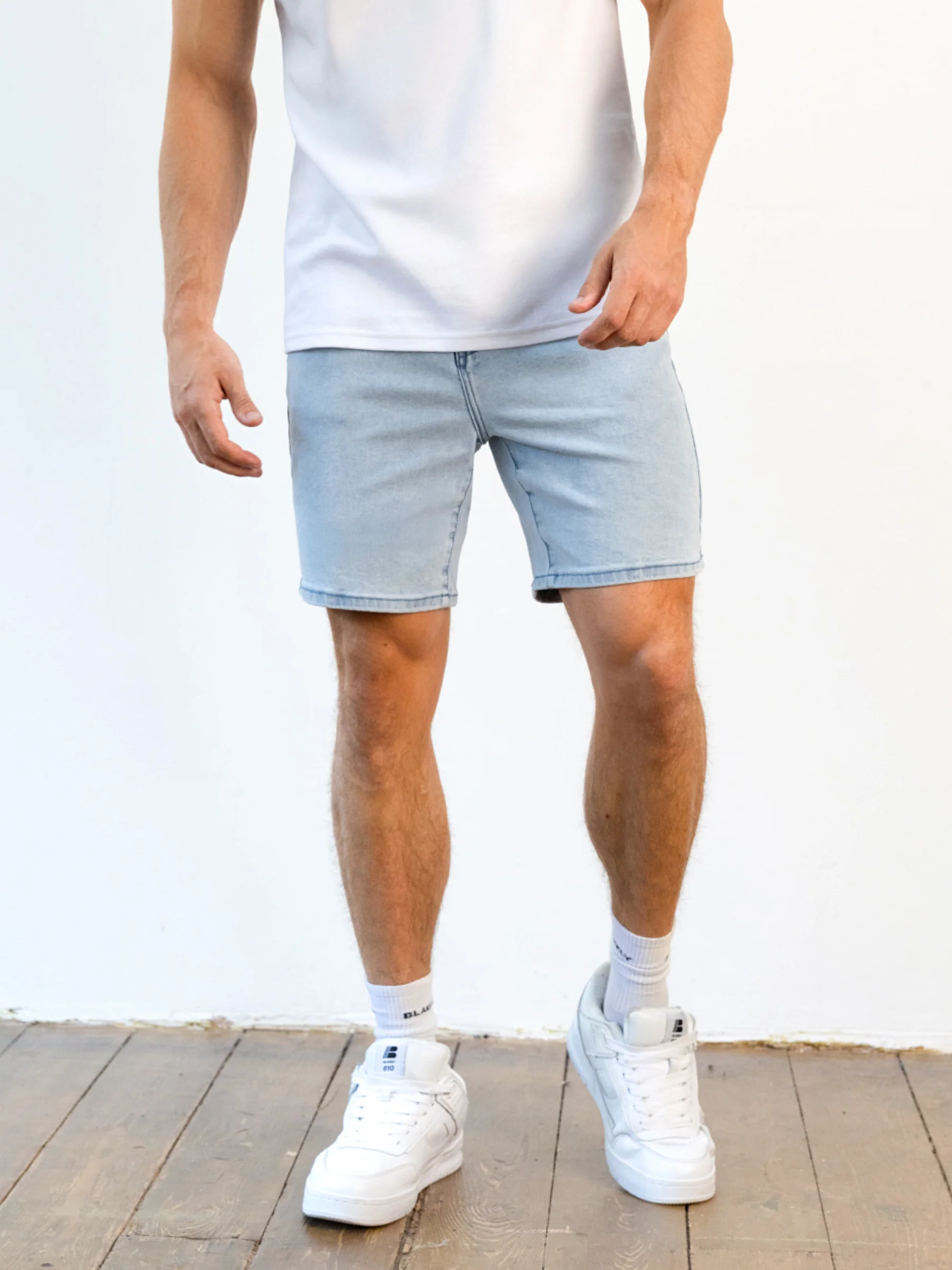 Blakely Denim Shorts - Blue - Image 2