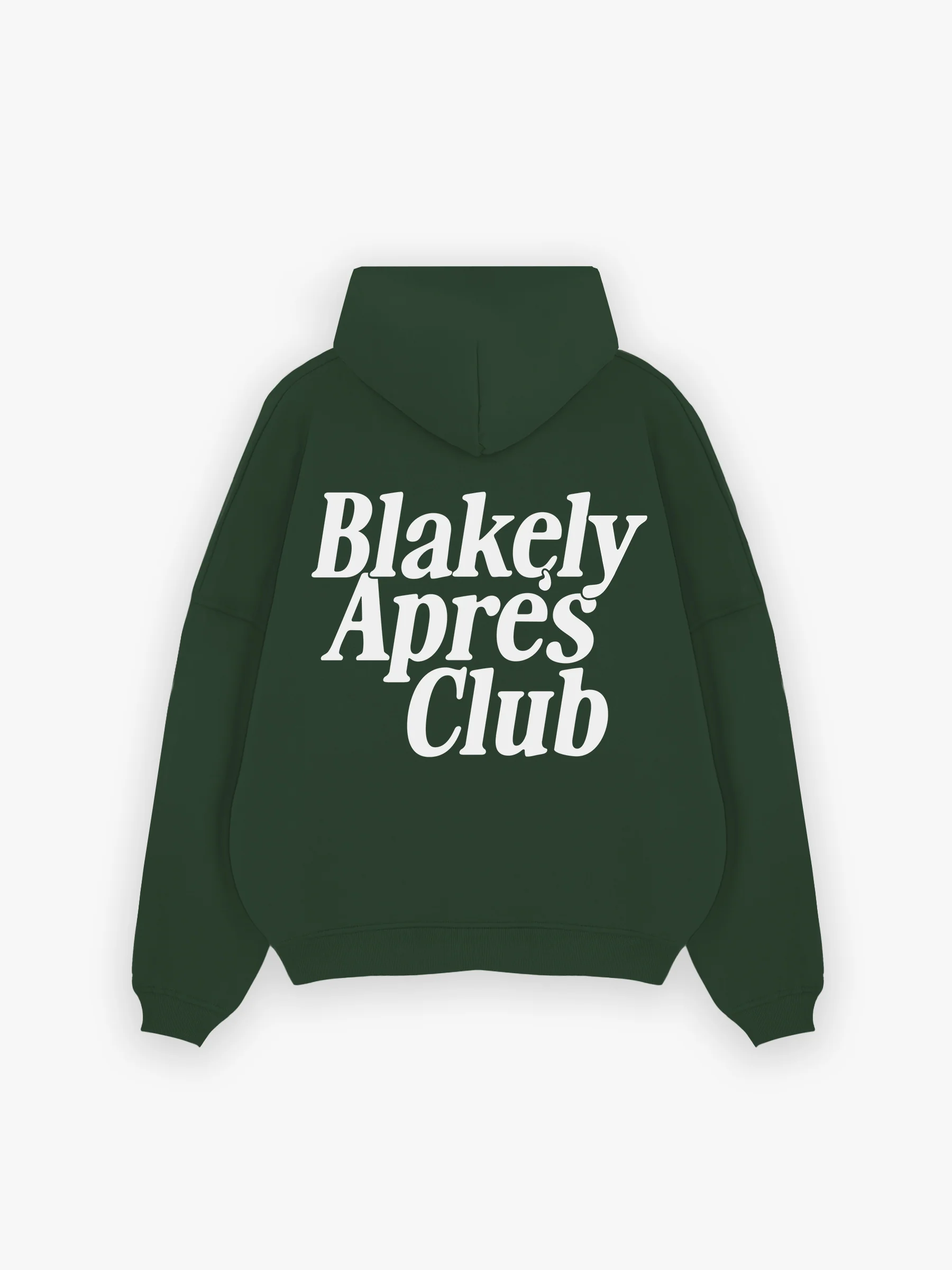 Halden Relaxed Hoodie - Dark Green - Image 3