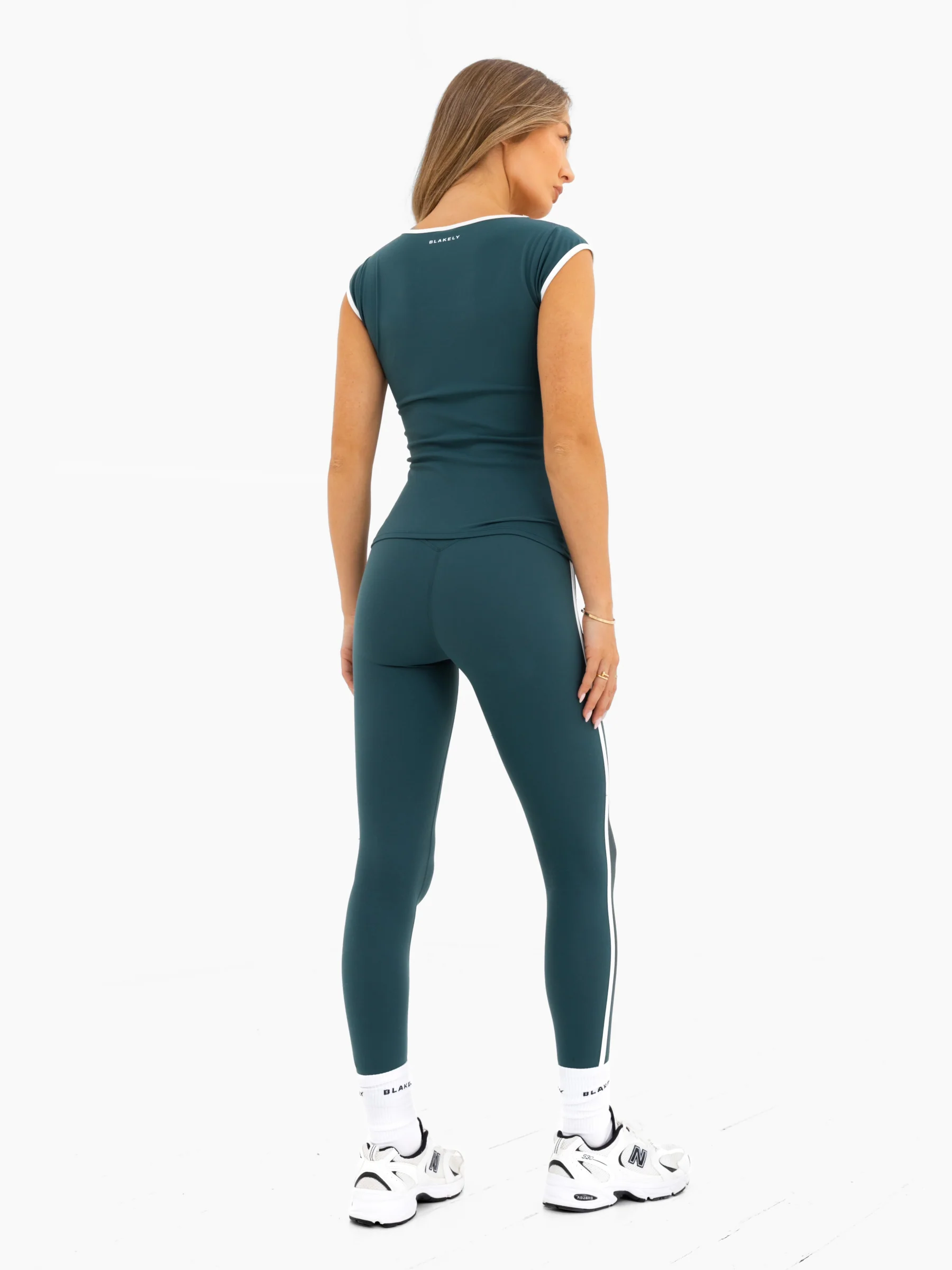 Ines Active Top - Teal Green - Image 5