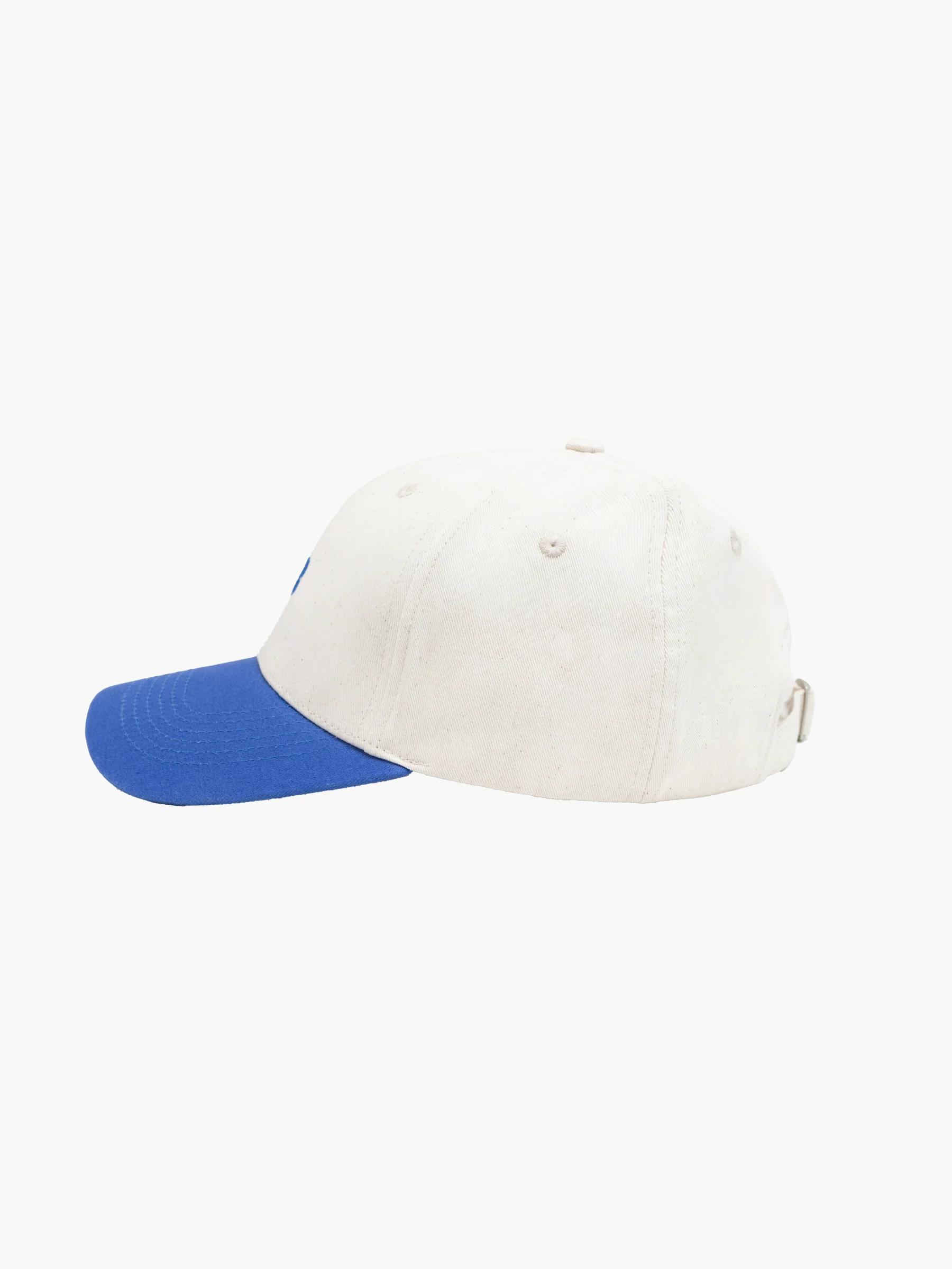 Initial Trucker Cap - Natural & Blue - Image 2