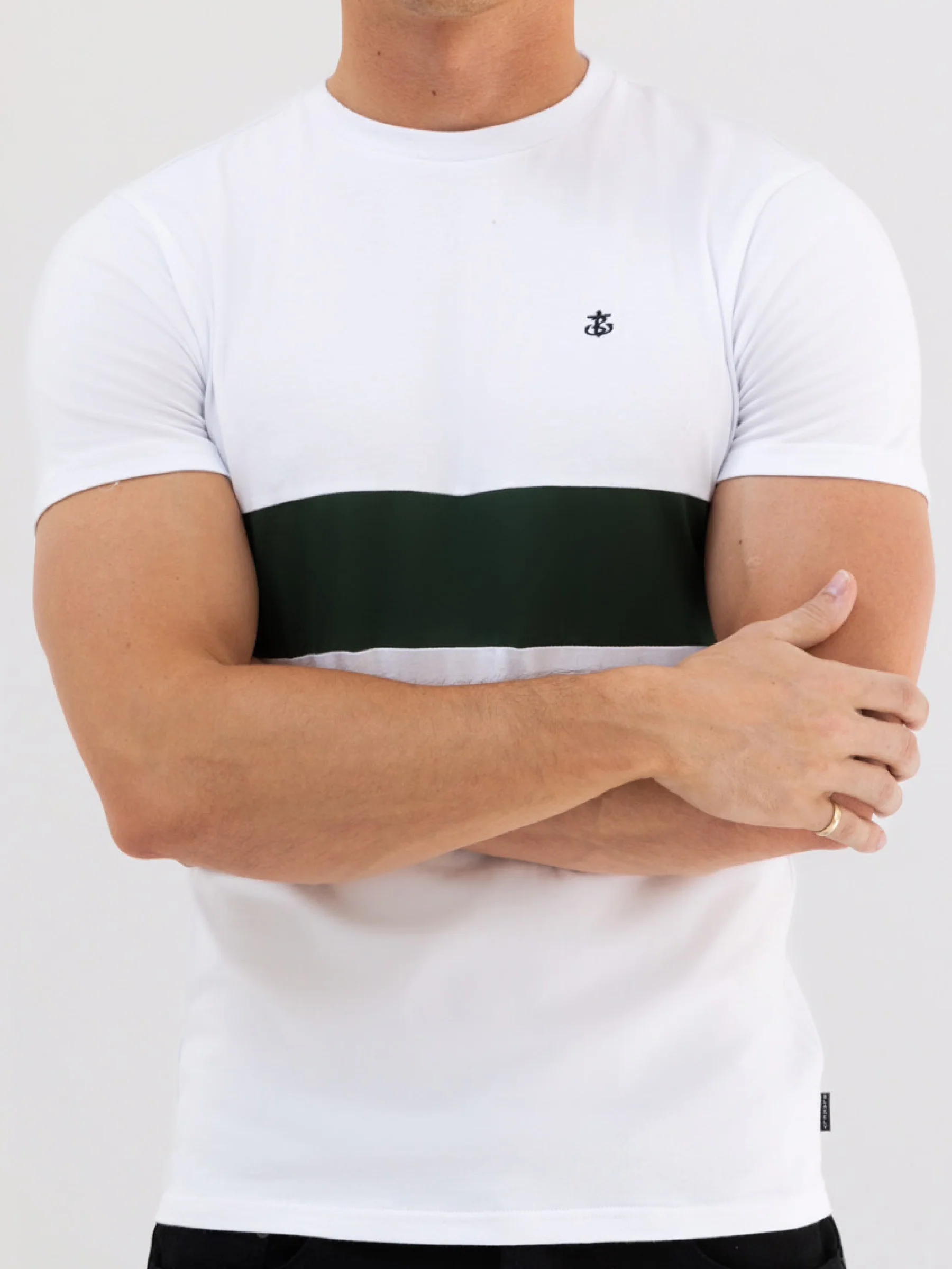 Iowa T-Shirt - White & Green - Image 5