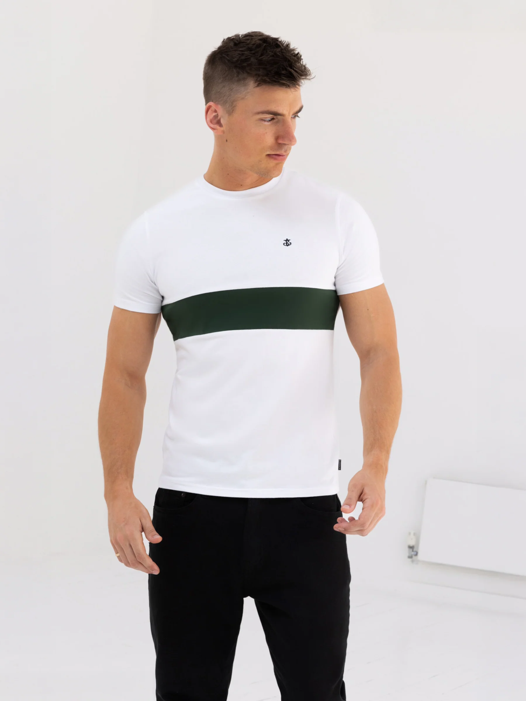 Iowa T-Shirt - White & Green - Image 6