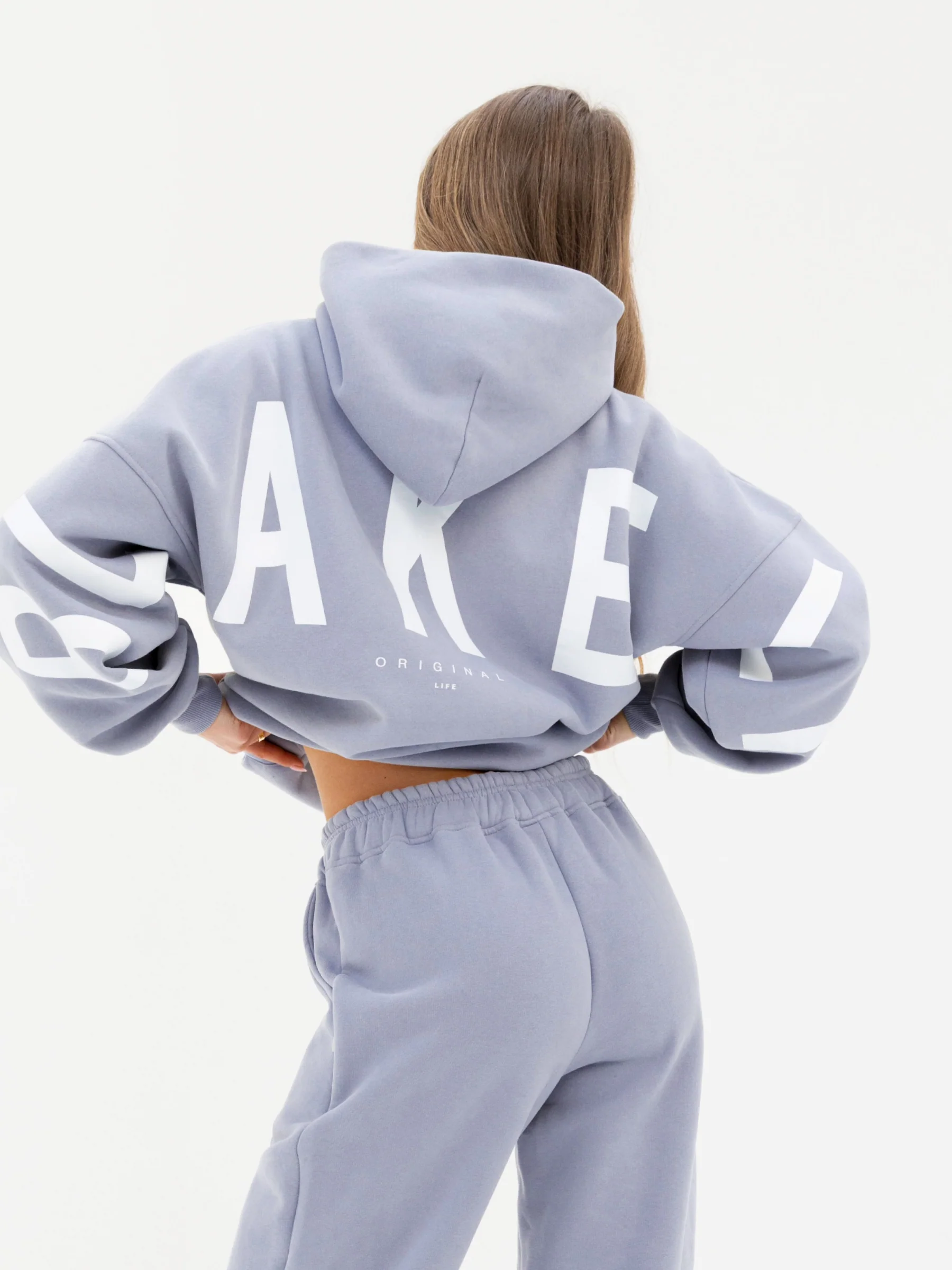 Isabel Oversized Hoodie - Pale Lilac - Image 5