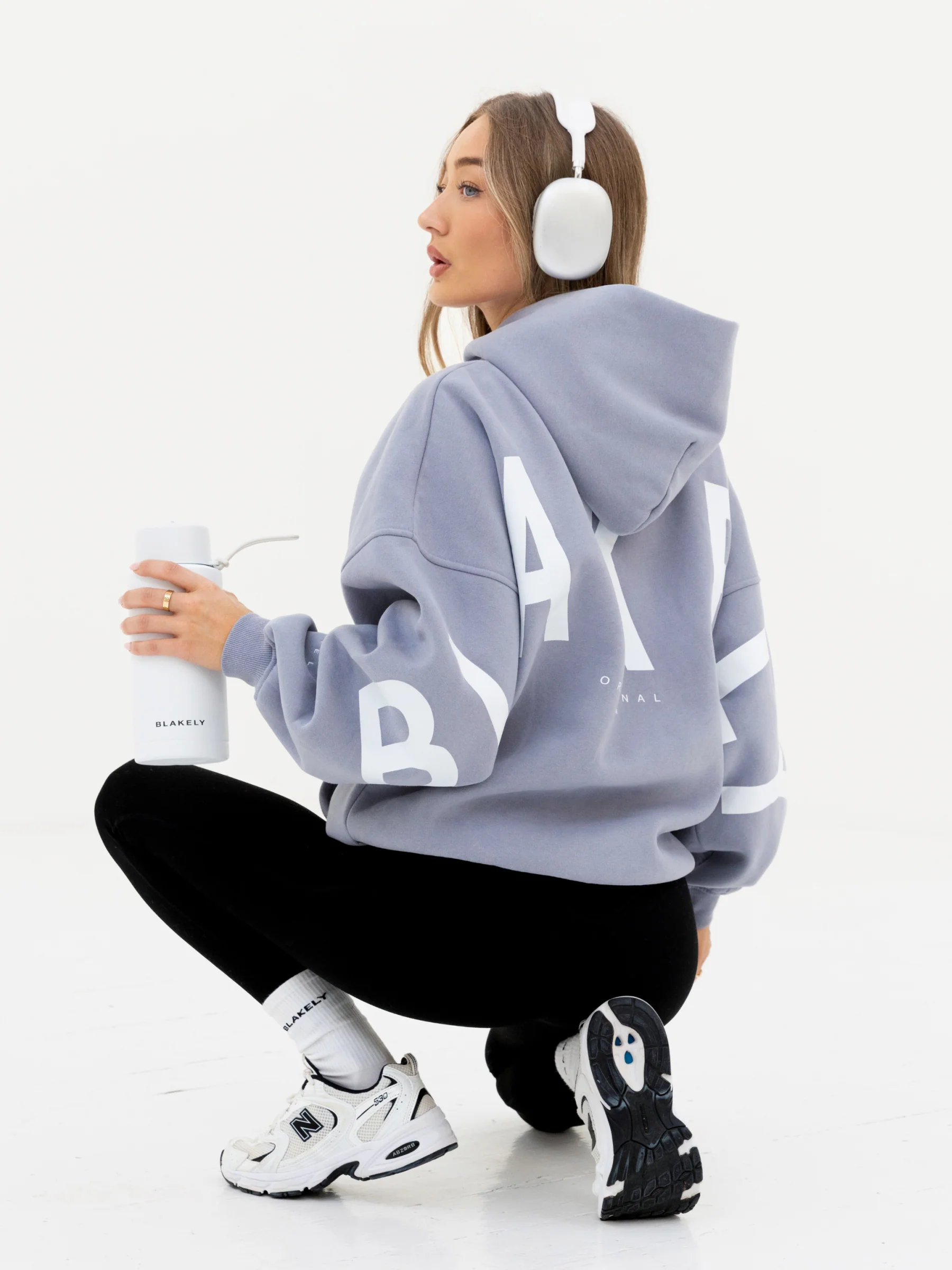 Isabel Oversized Hoodie - Pale Lilac - Image 6