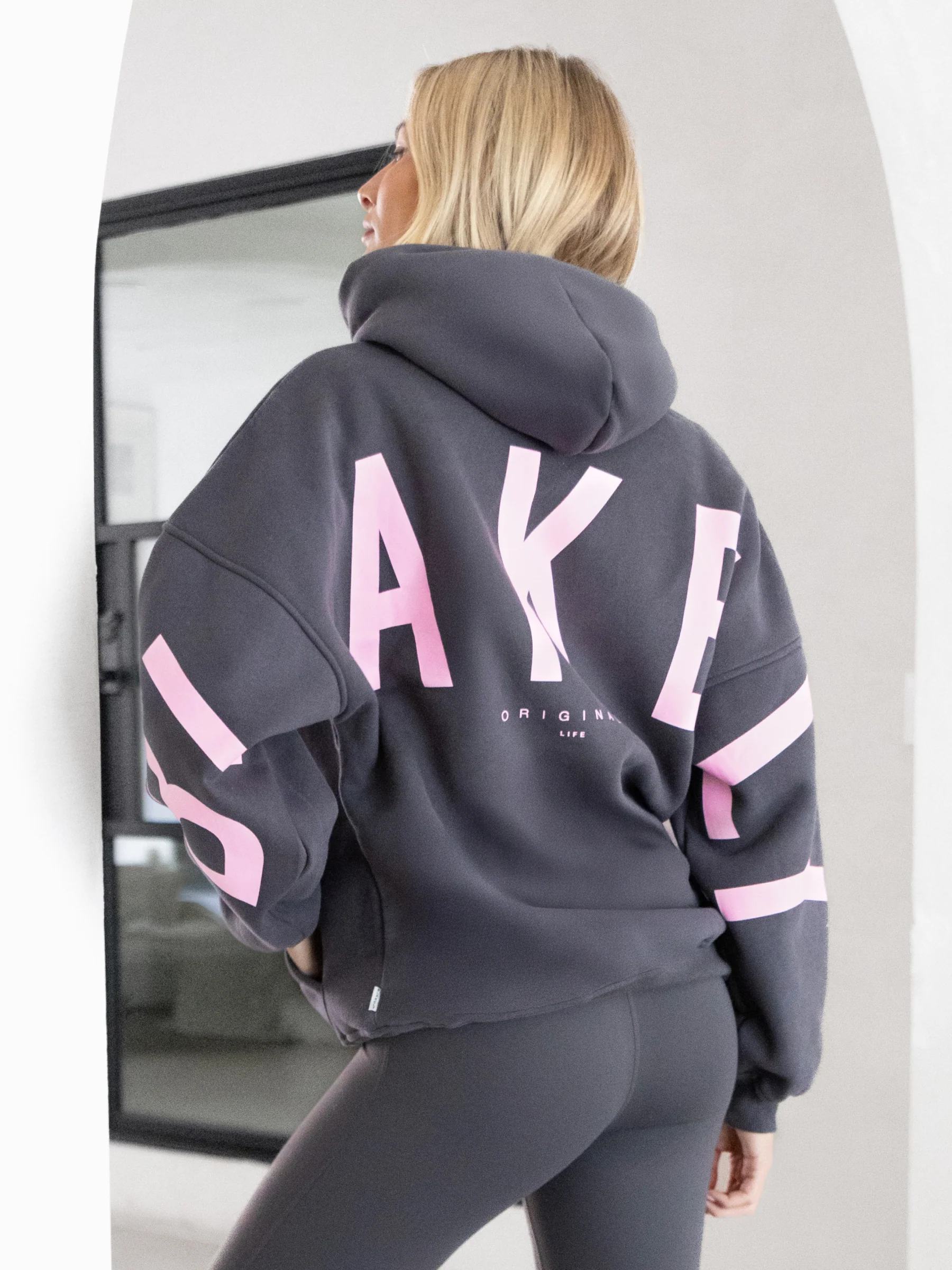 Isabel Oversized Hoodie - Graphite - Image 4
