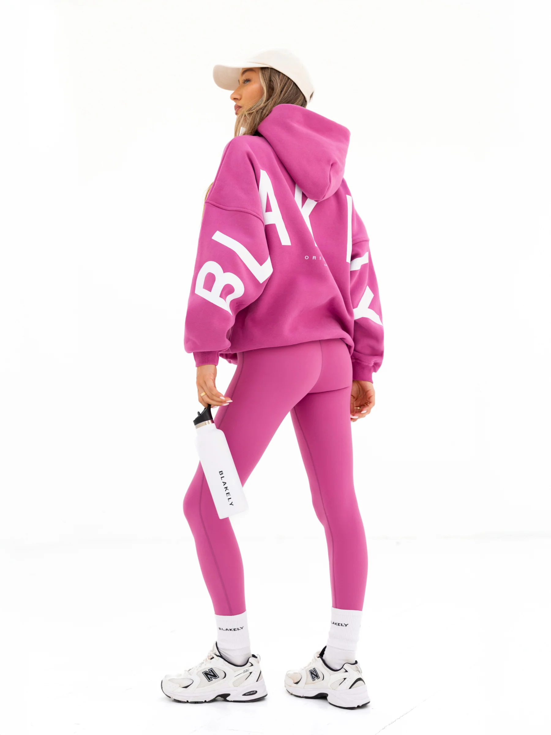 Isabel Oversized Hoodie - Pink - Image 6