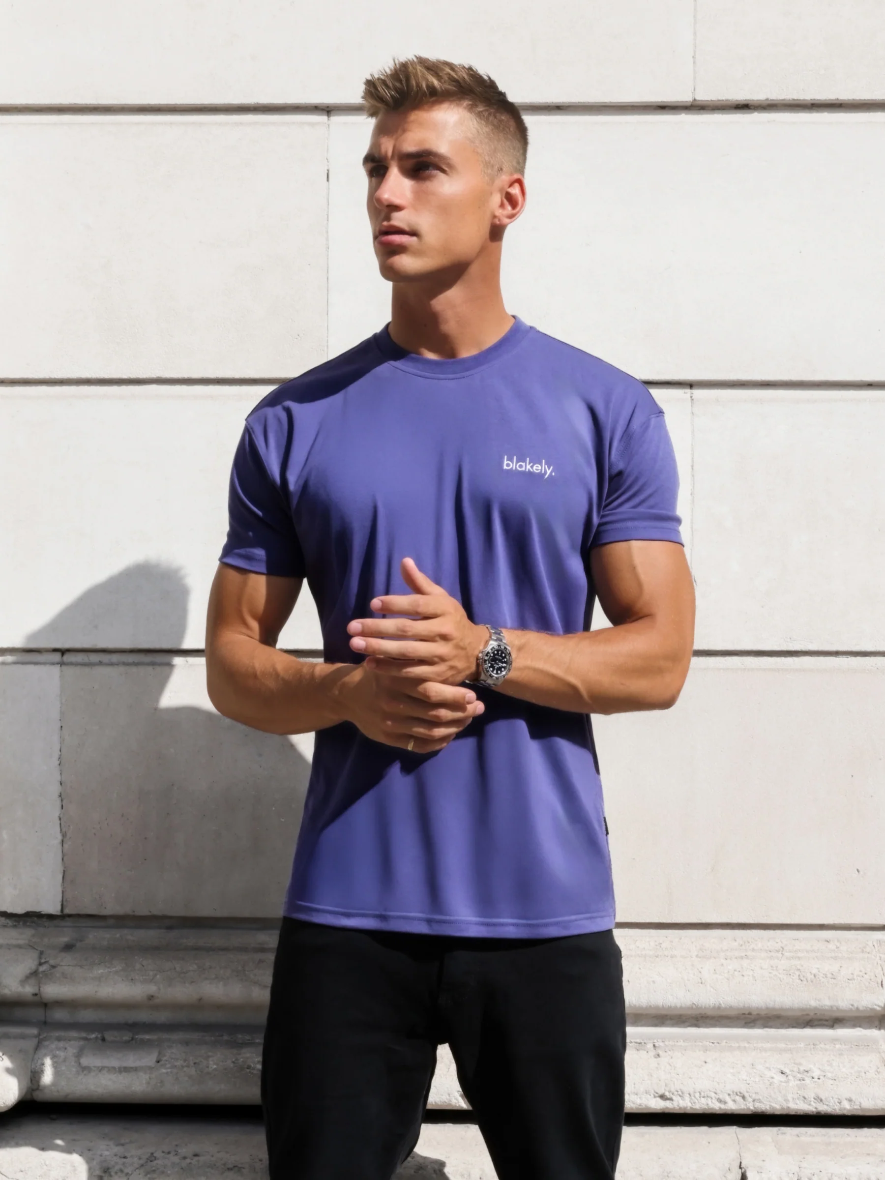 Iver Relaxed T-Shirt - Bold Purple - Image 2