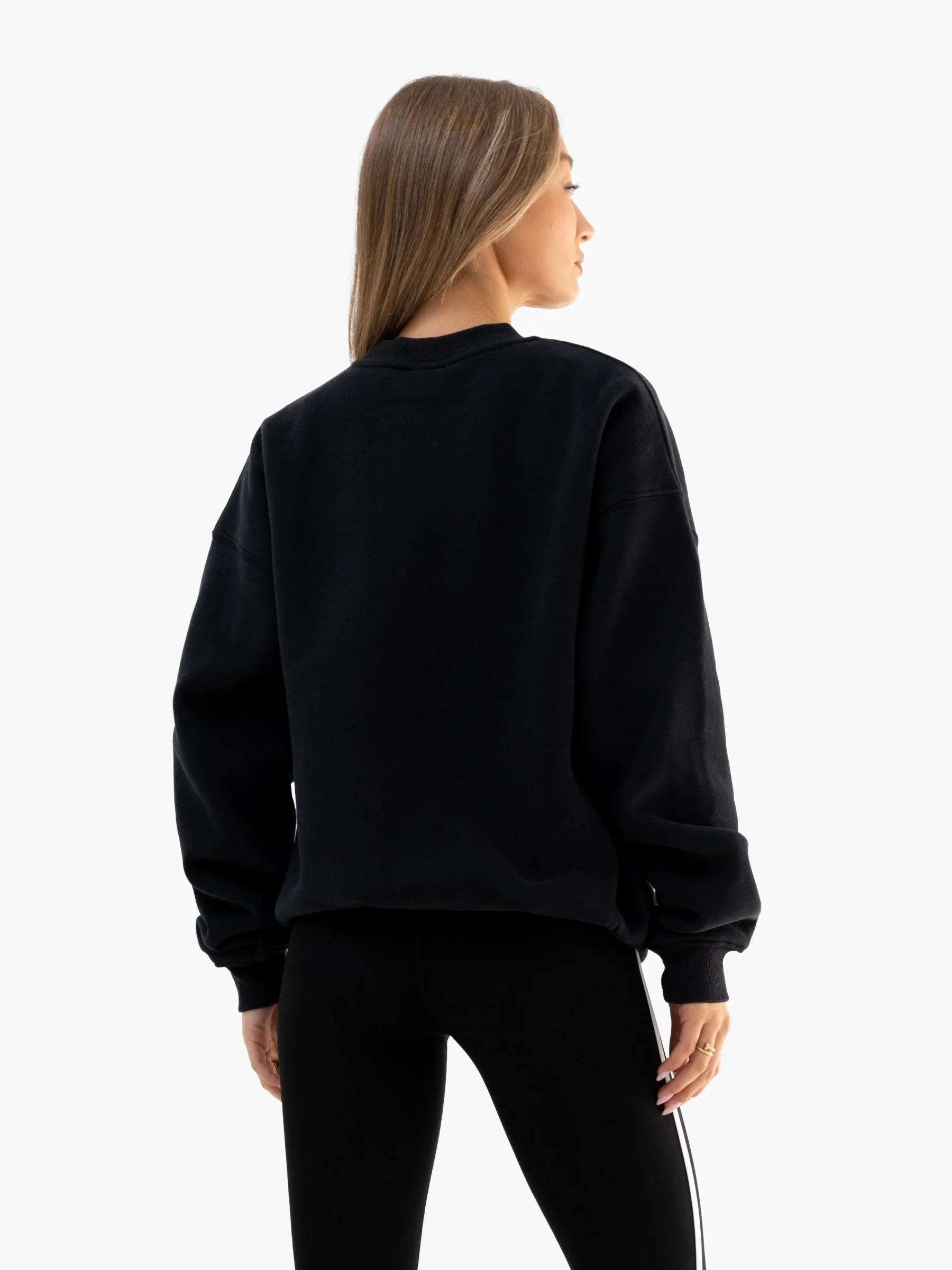 Jada Oversized Jumper - Black - Image 2