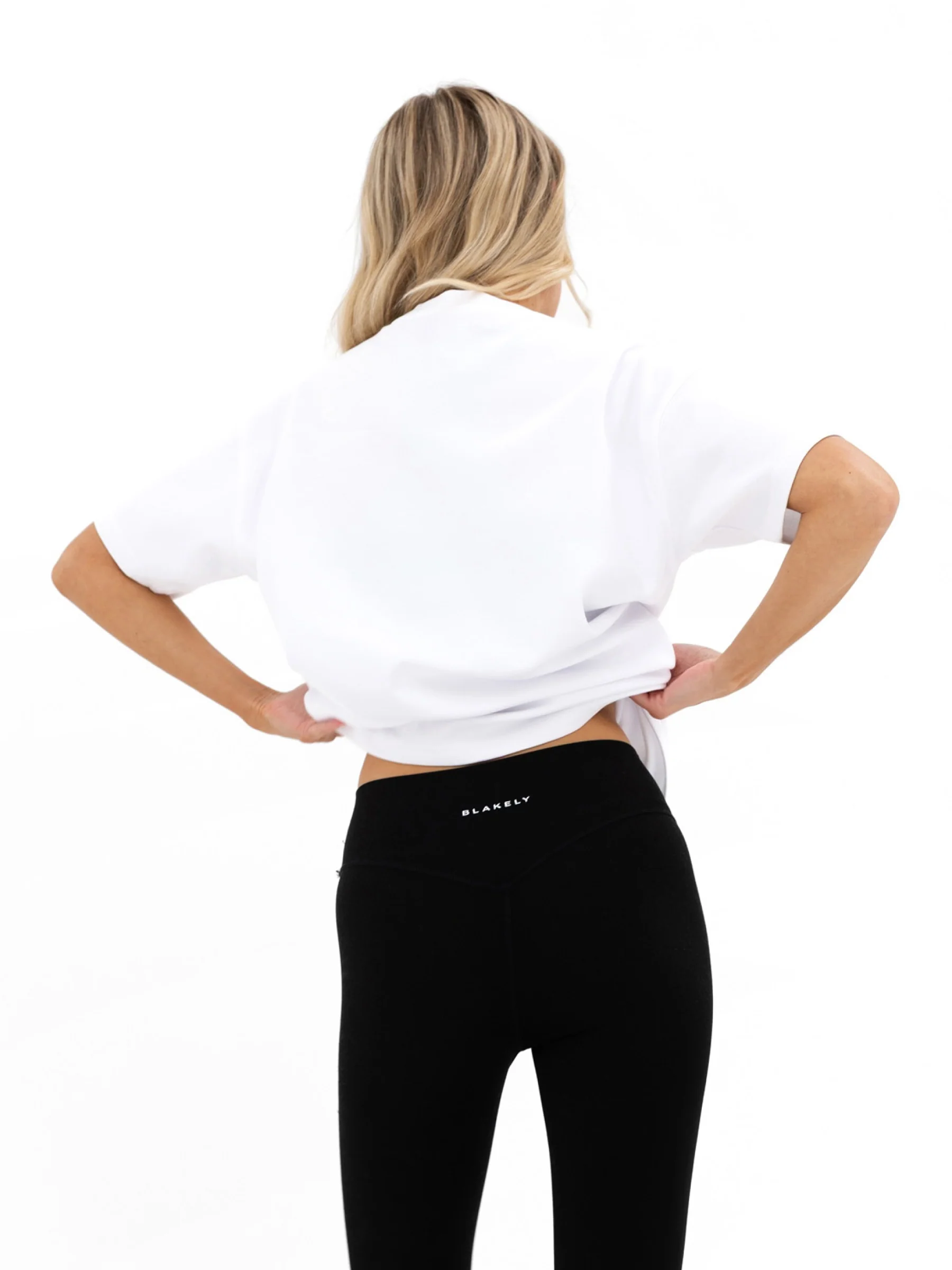 Lila Oversized T-Shirt - White & Ultra Lilac - Image 4