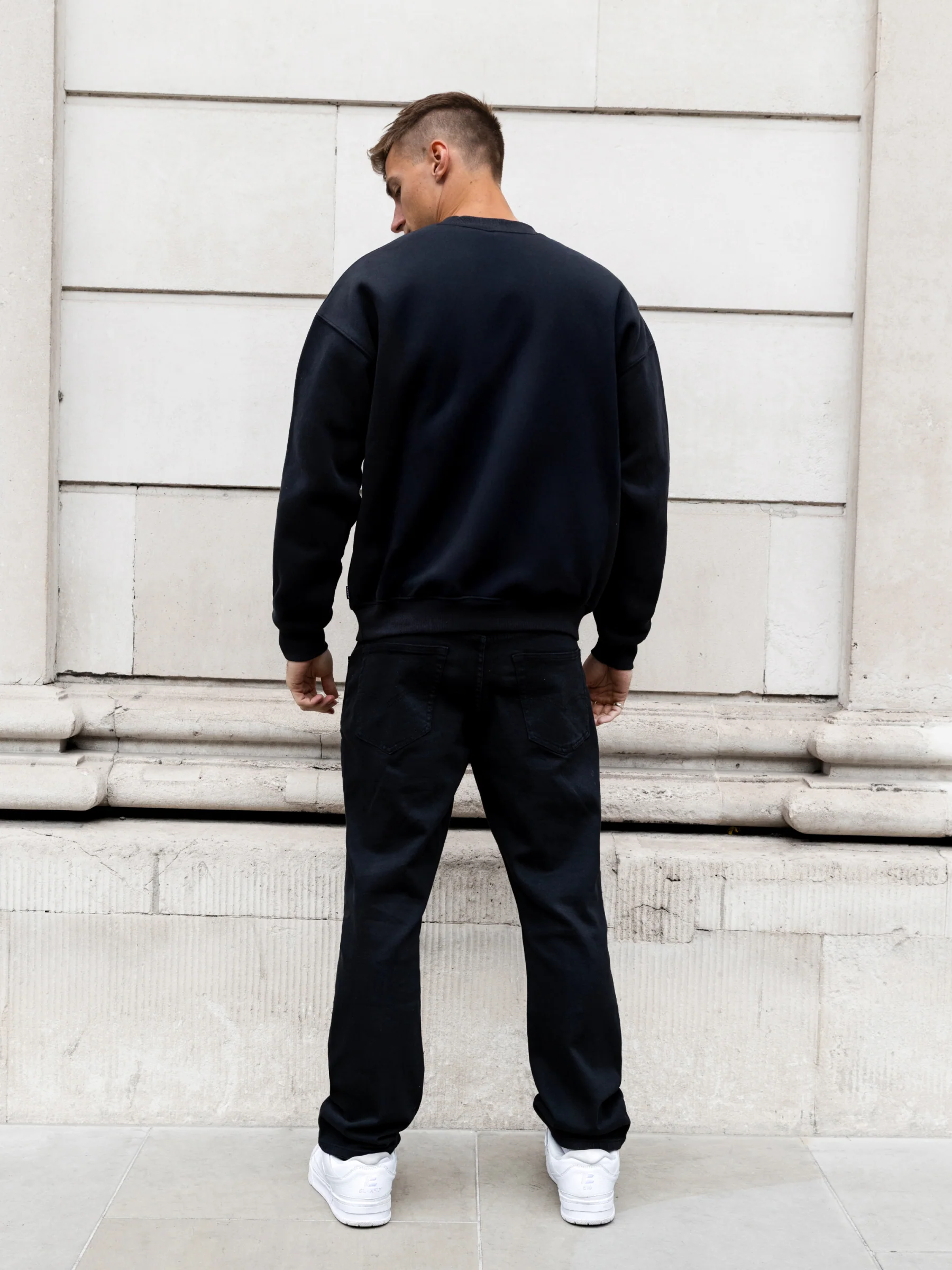 Marlo Relaxed Jumper - Black - Image 4