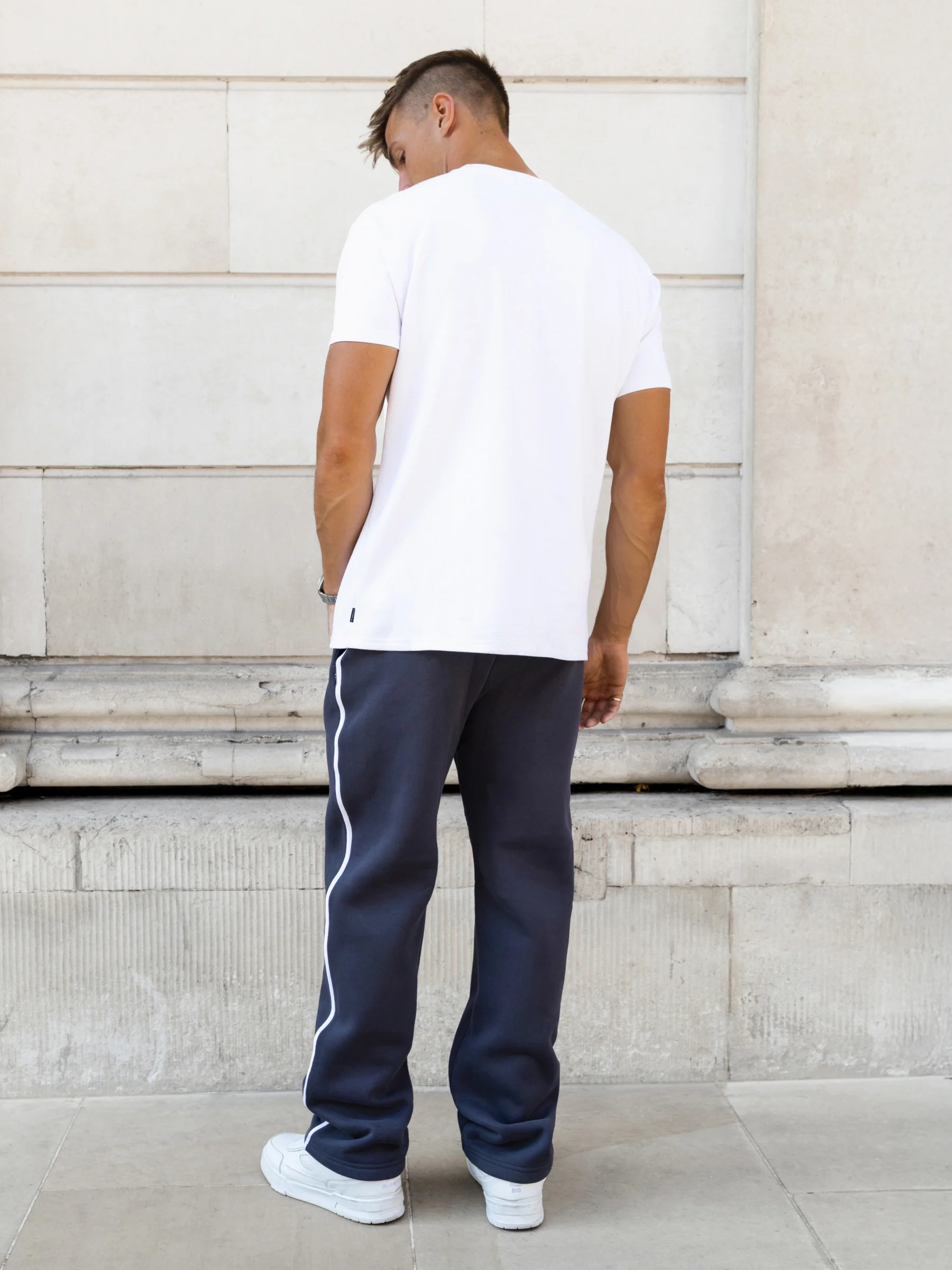 Marlo Relaxed Sweatpants - True Navy - Image 6