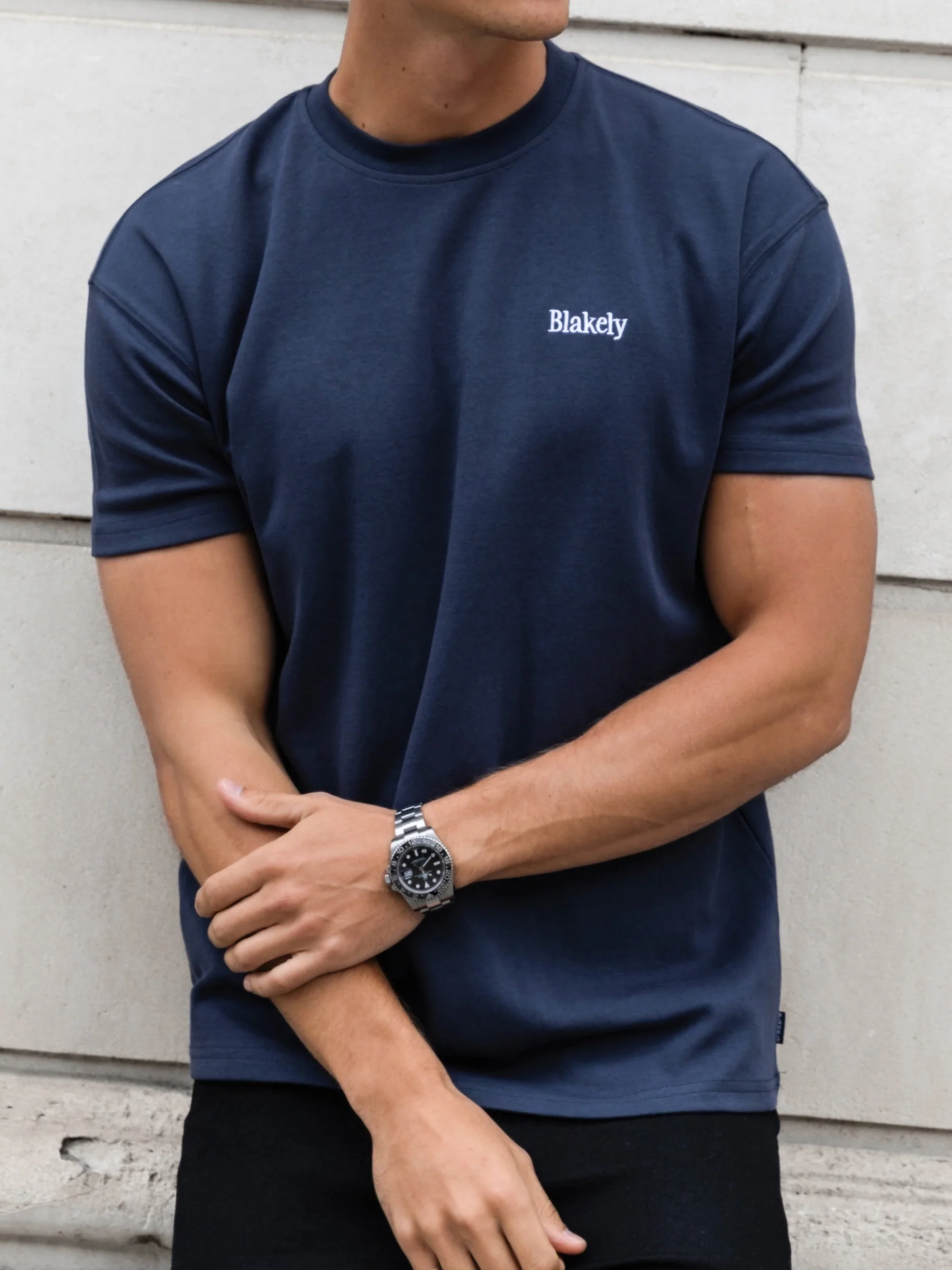 Marlo Relaxed T-Shirt - True Navy - Image 4