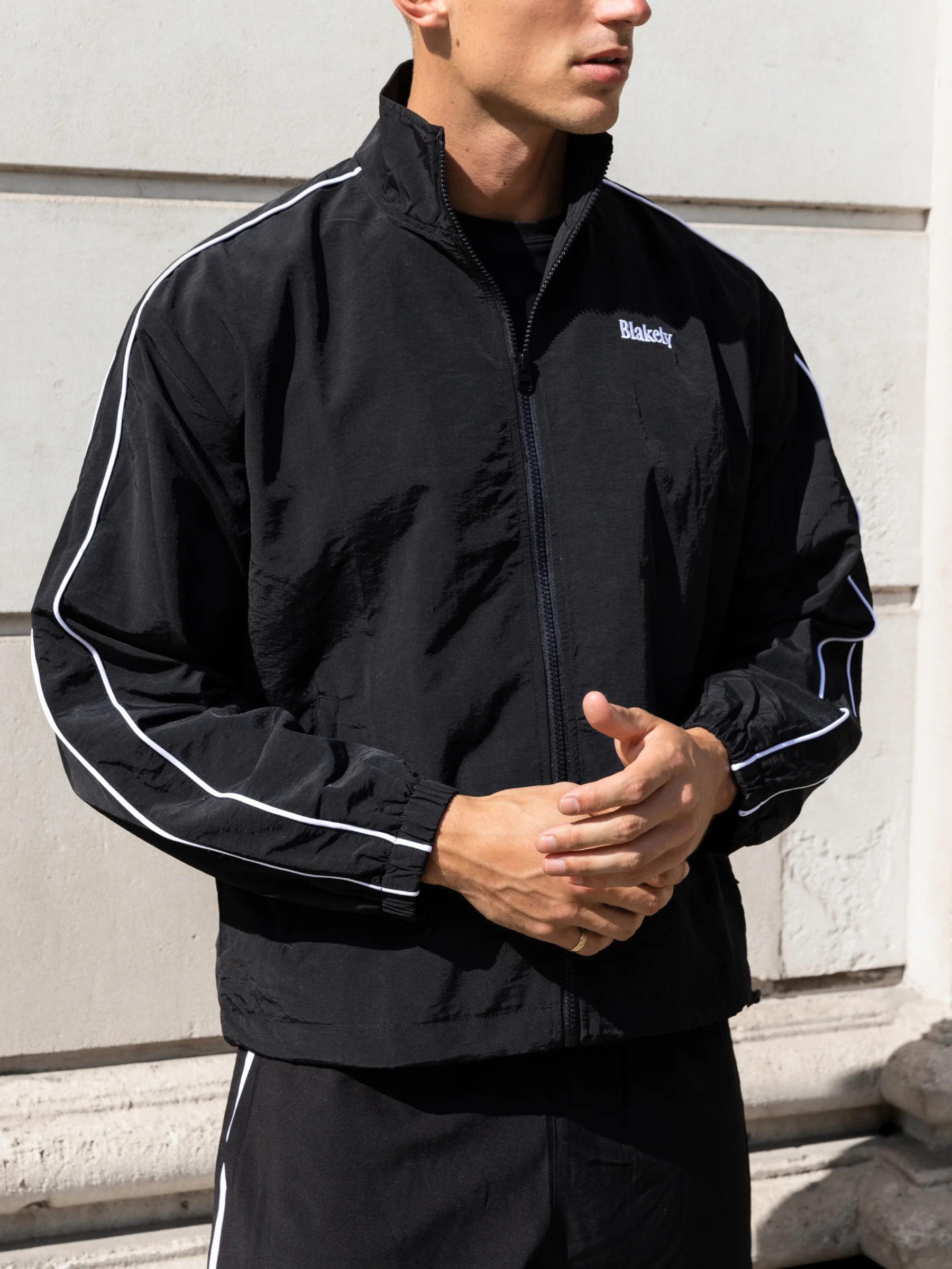Marlo Track Jacket - Black - Image 2