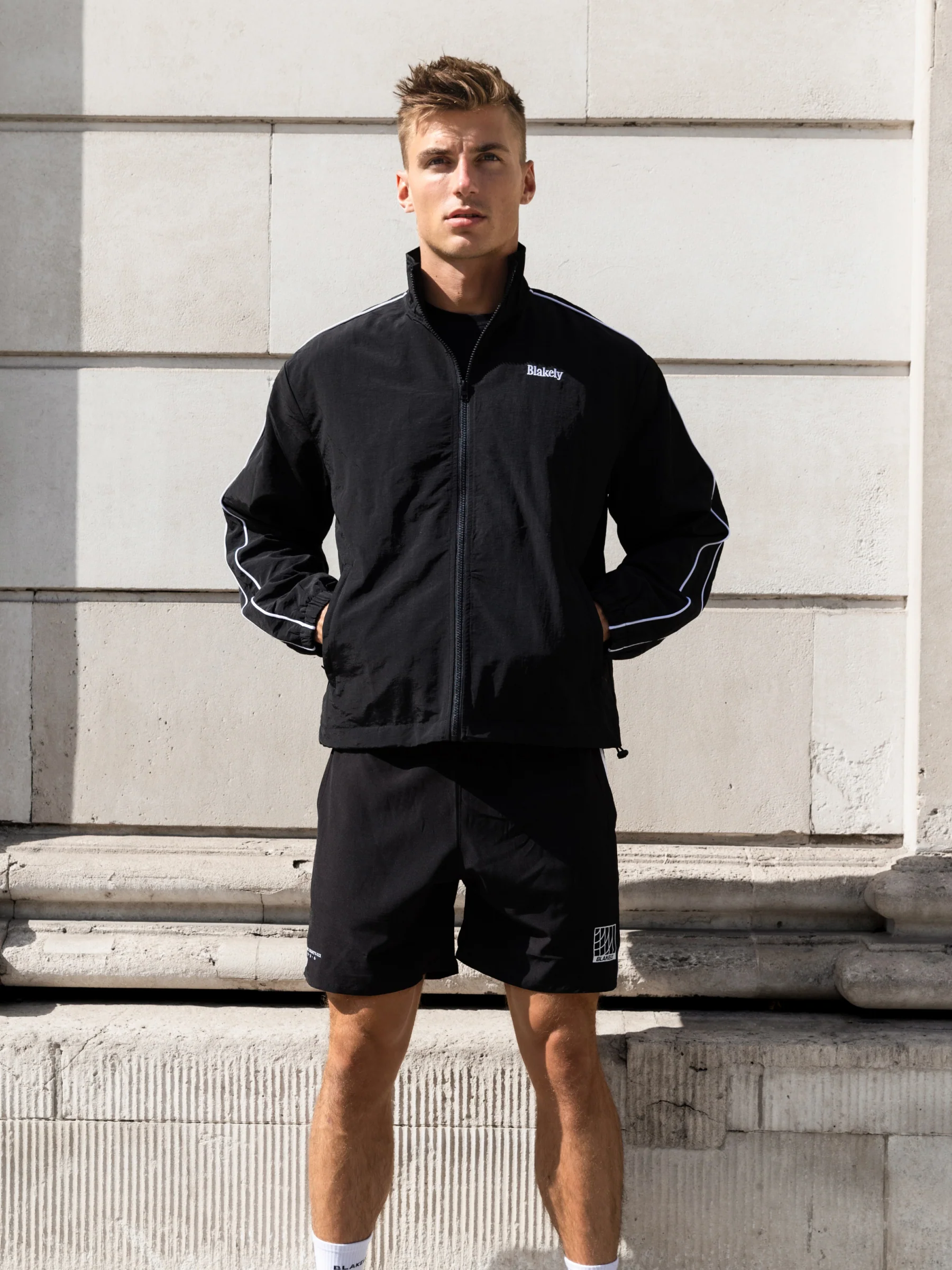 Marlo Track Jacket - Black - Image 4