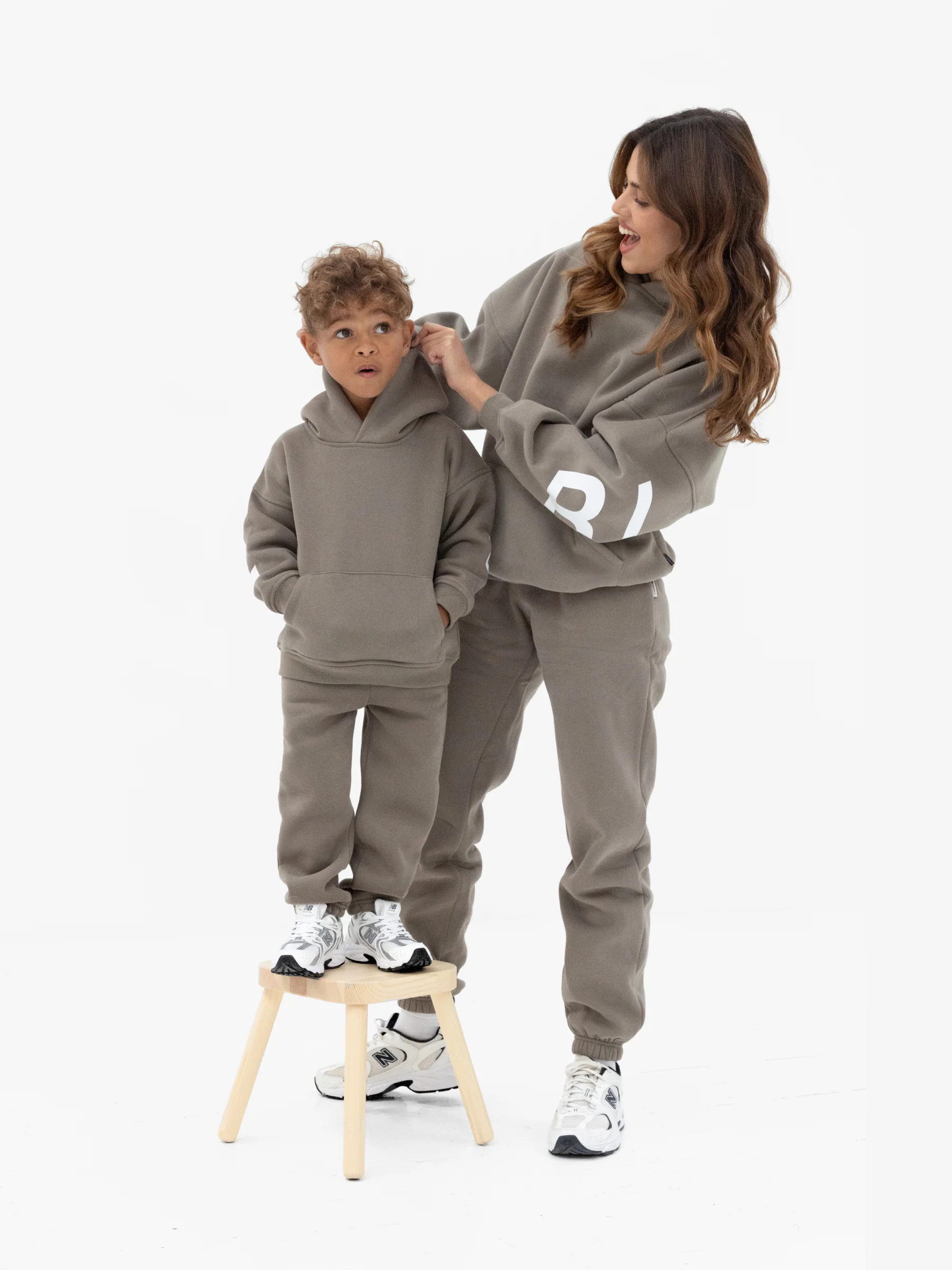 Mini Blakely Hoodie - Safari Green - Image 3