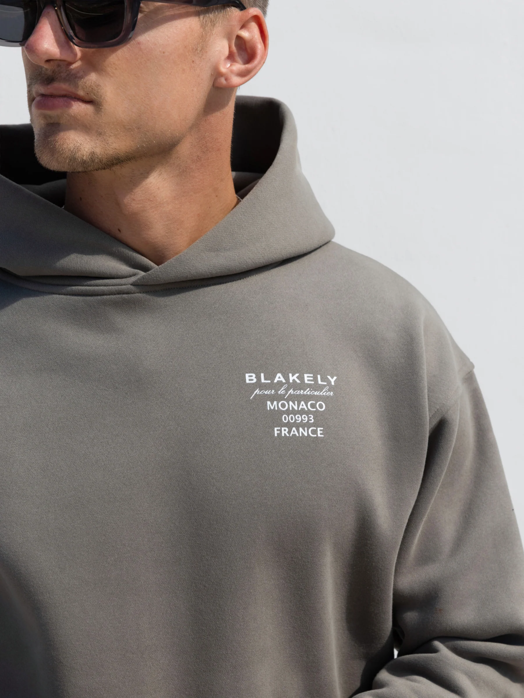 Monaco Relaxed Hoodie - Safari Green - Image 4