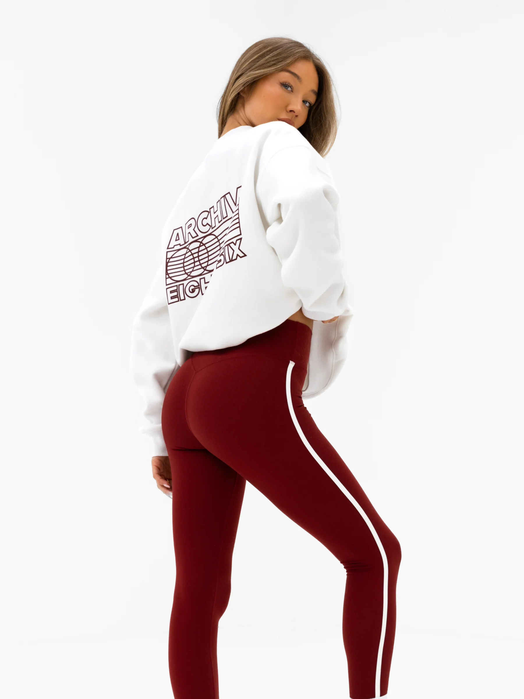 Naomi Oversized Jumper - Flat White - Image 5