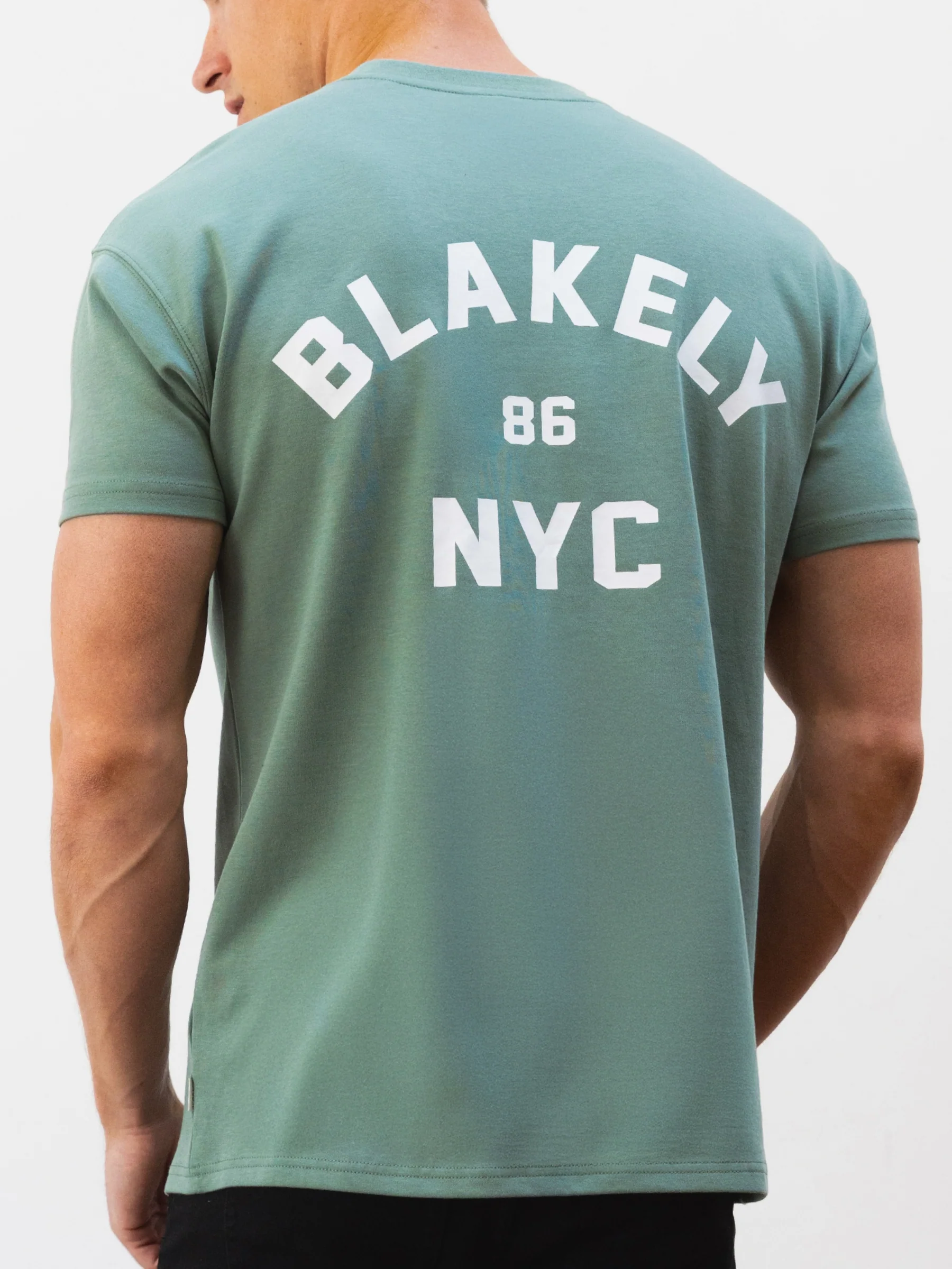 NYC Relaxed T-Shirt - Sage Green - Image 6