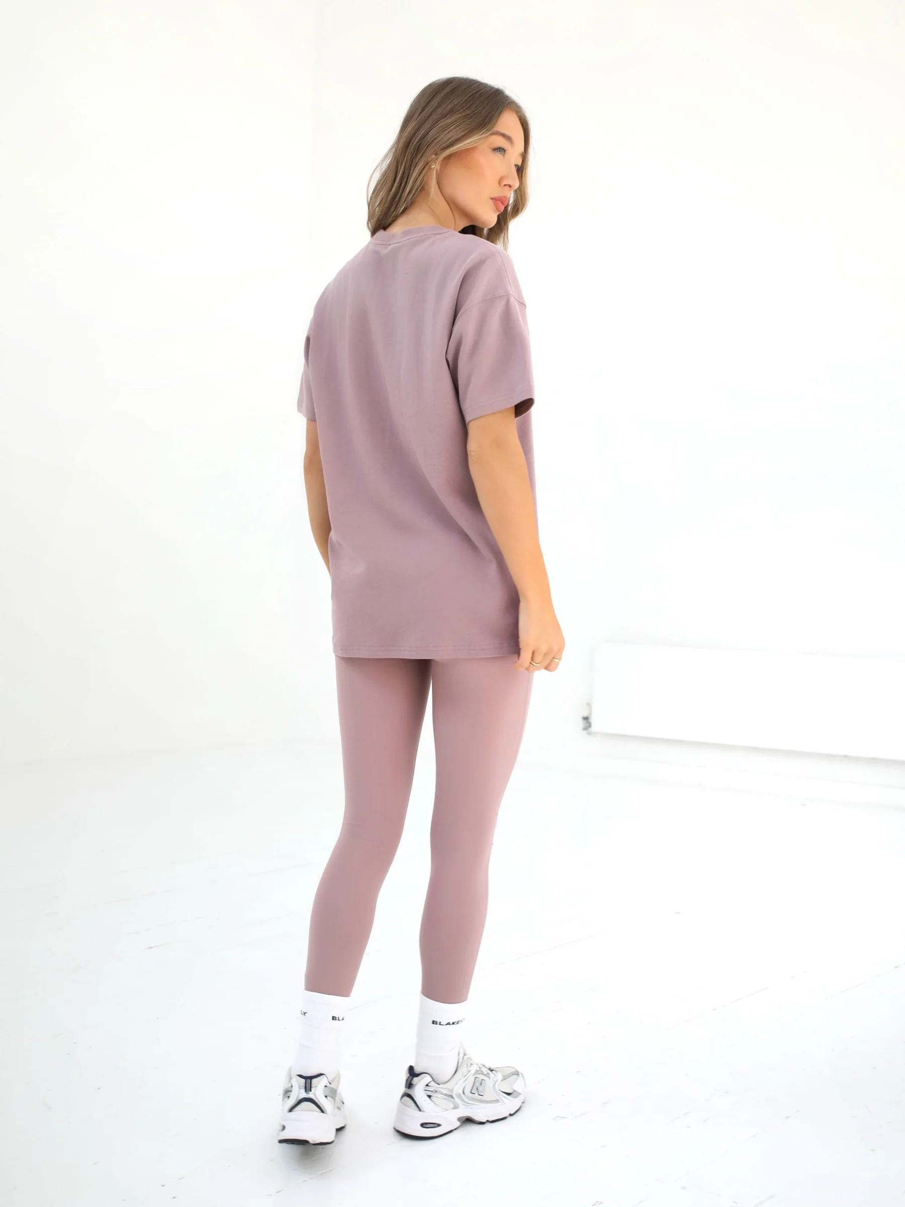 Off Duty Oversized T-Shirt - Dusty Pink - Image 4