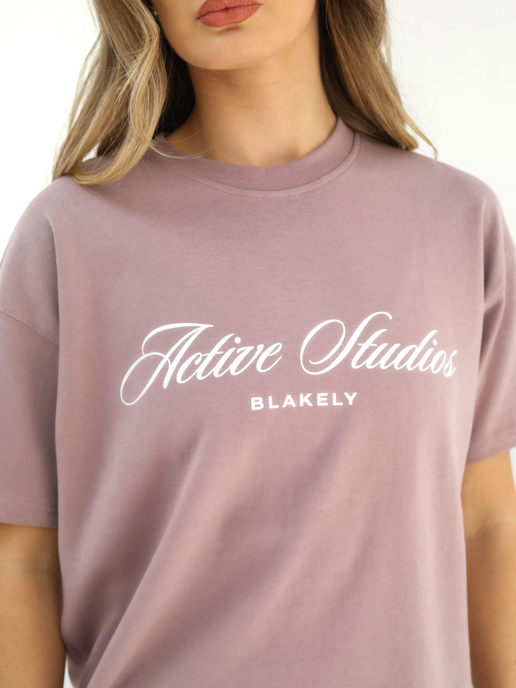 Off Duty Oversized T-Shirt - Dusty Pink - Image 6