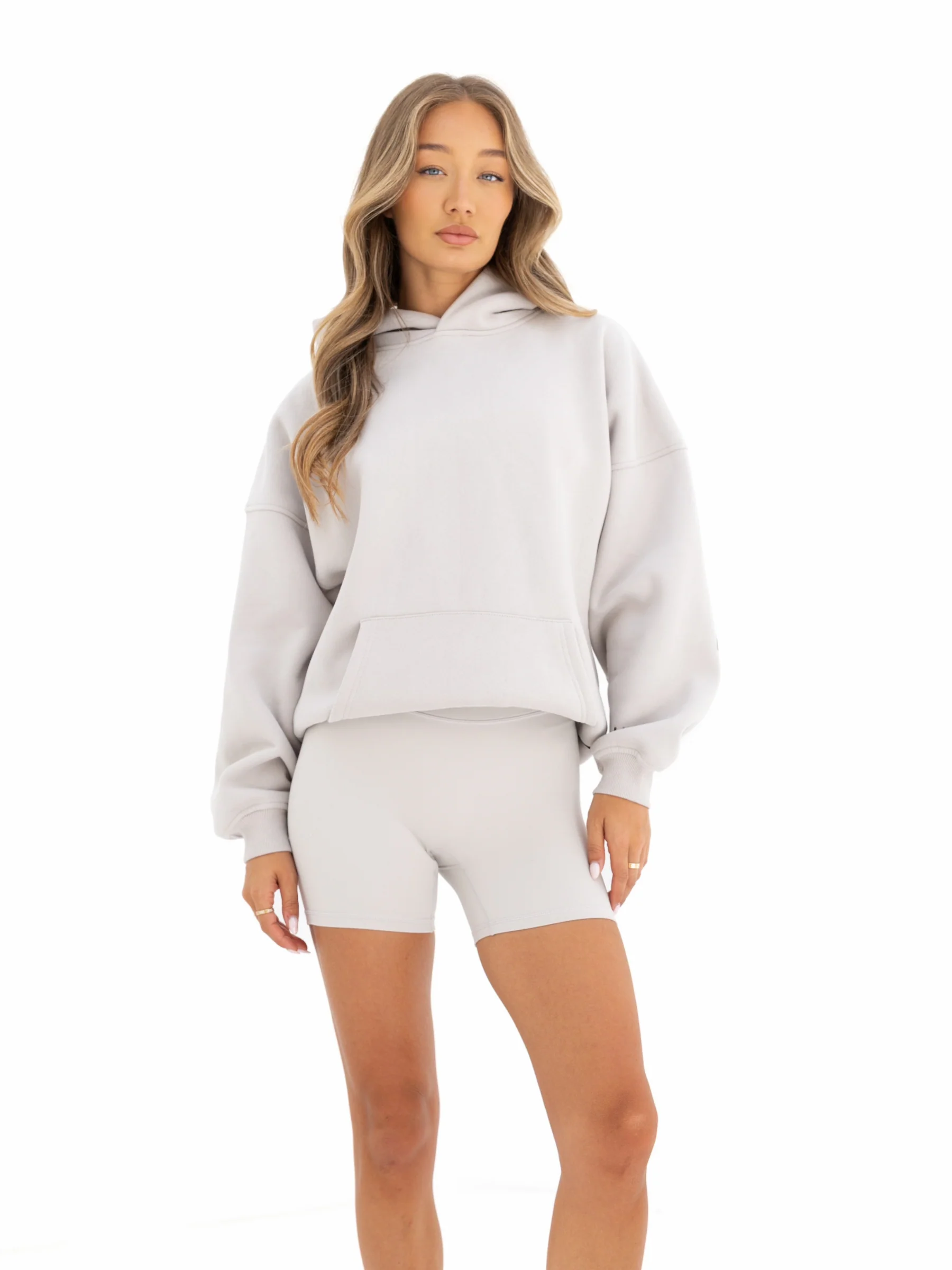 Outline Isabel Oversized Hoodie - Ivory - Image 6
