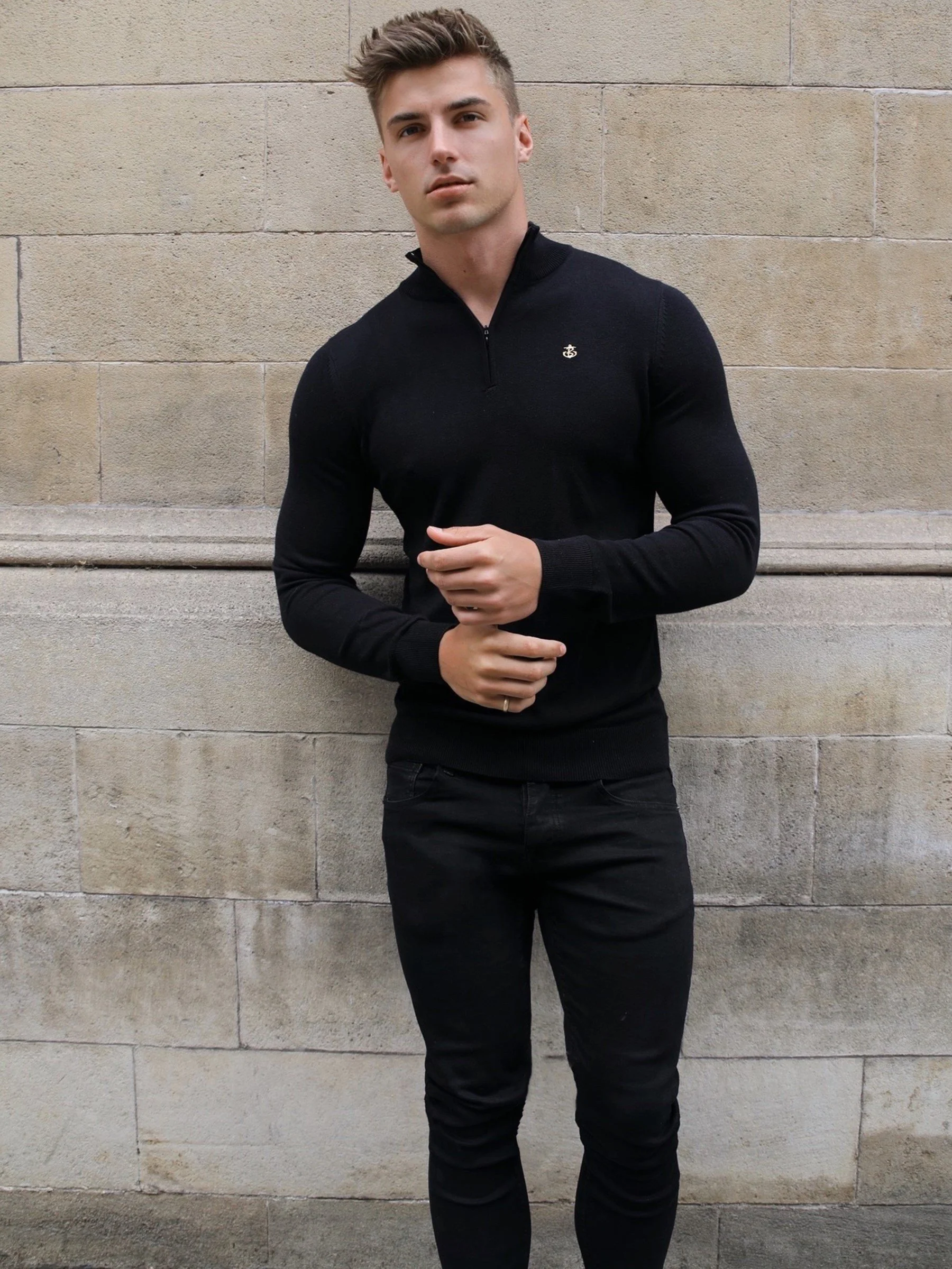 Oxbridge Jumper - Black - Image 2