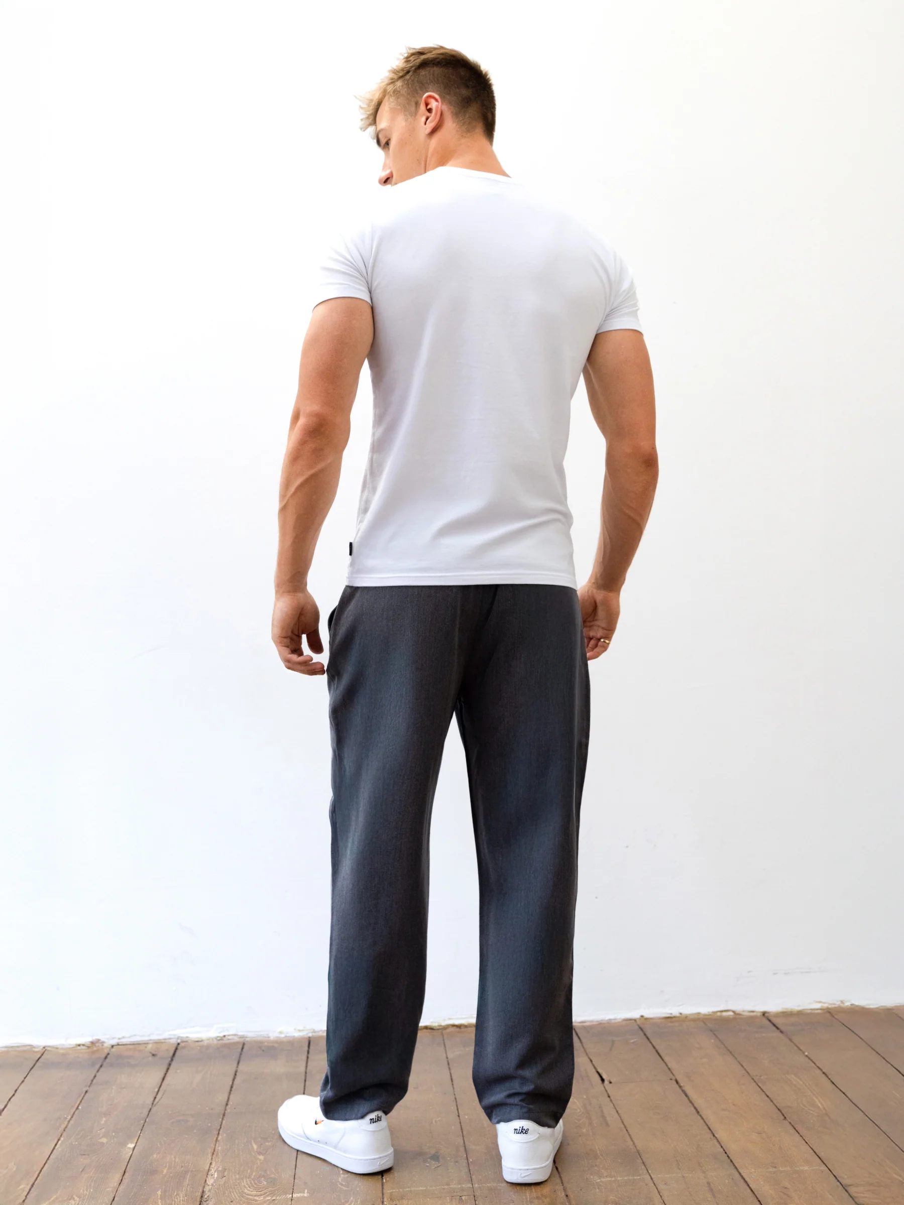 Preston Trousers - Grey - Image 4