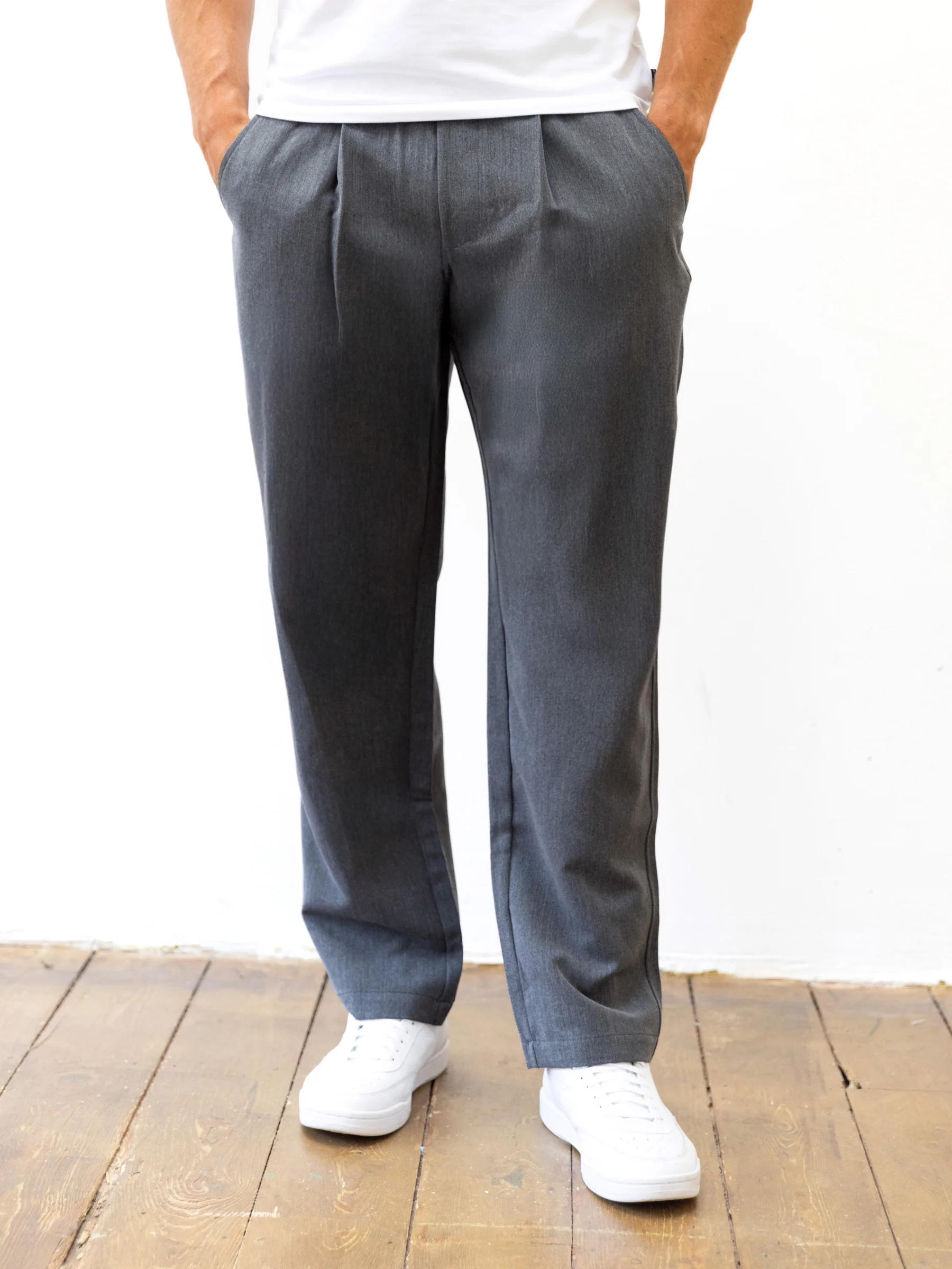 Preston Trousers - Grey - Image 5