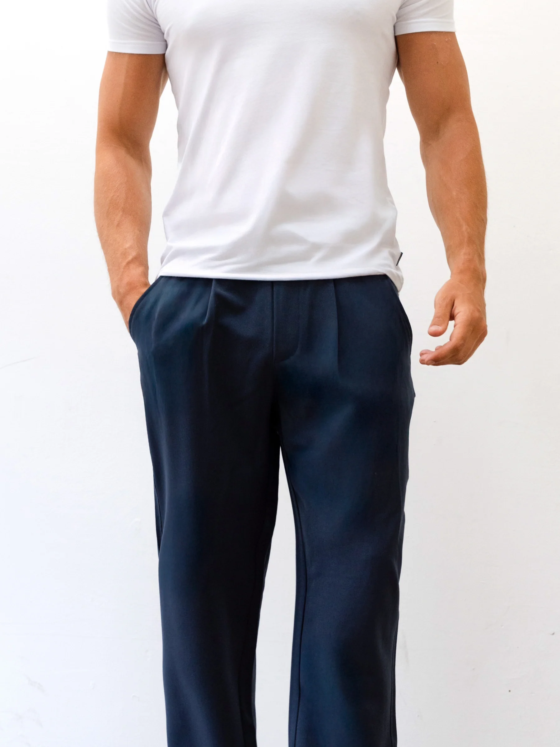 Preston Trousers - Navy - Image 2