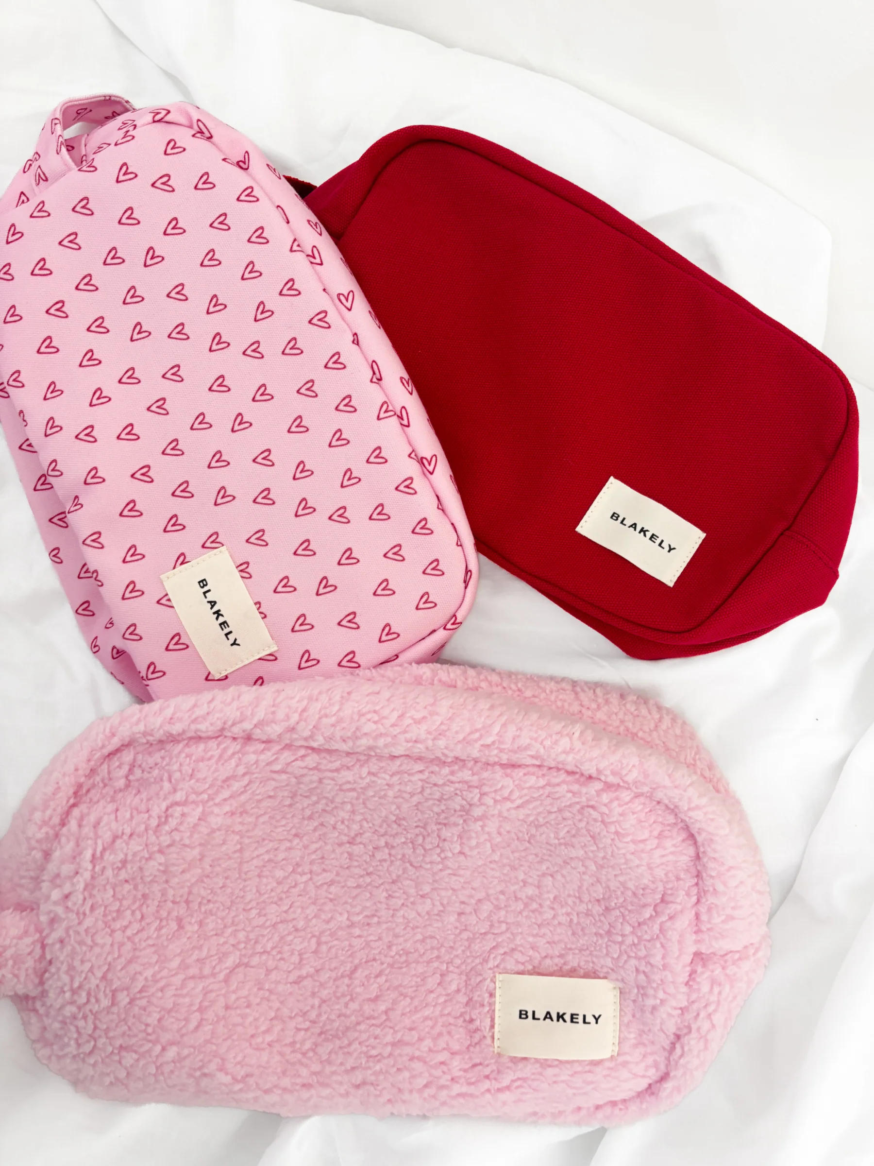 Rosie Makeup Bag - Red - Image 6