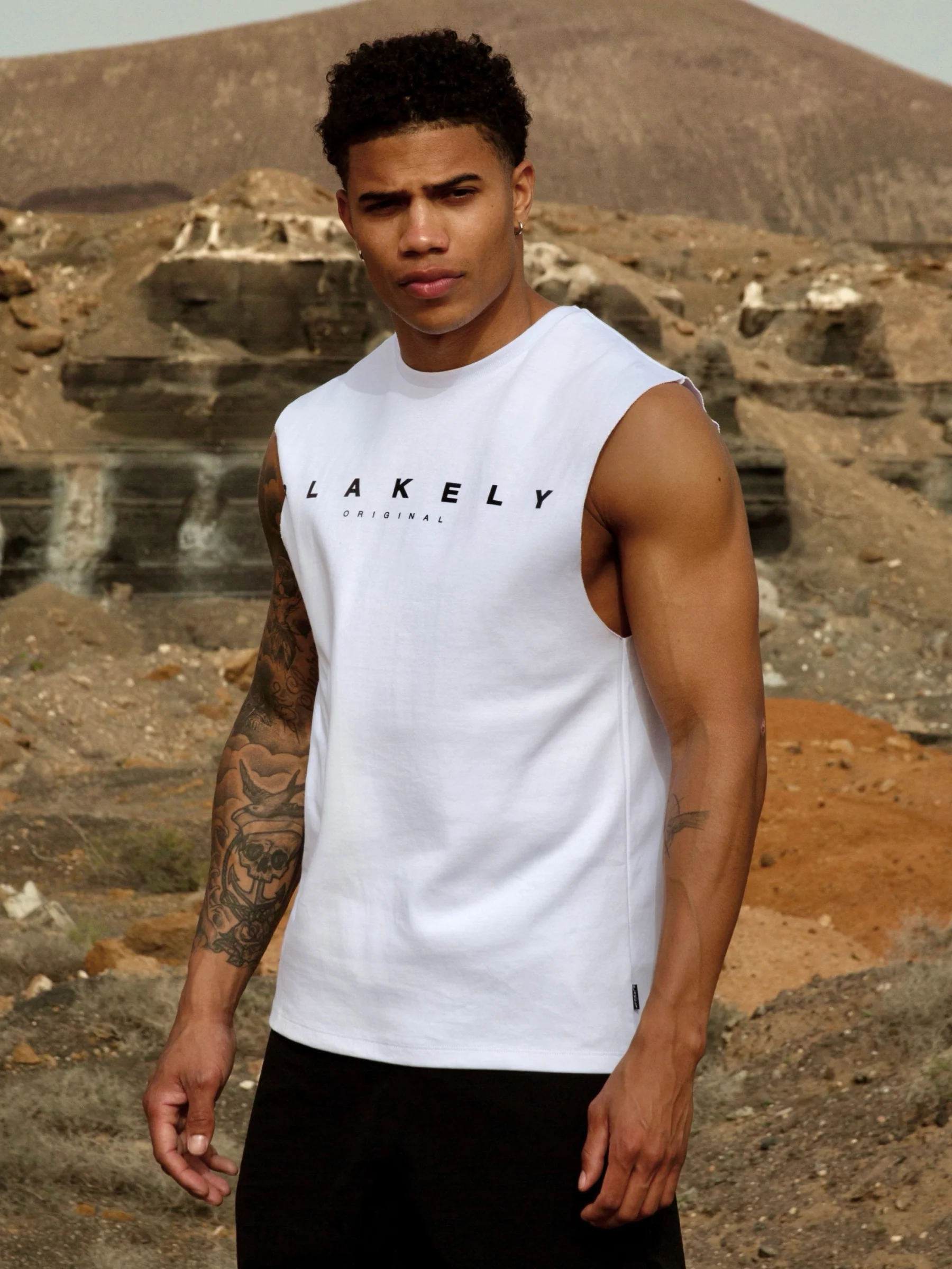 Sarasota Sleeveless Tee - White - Image 2