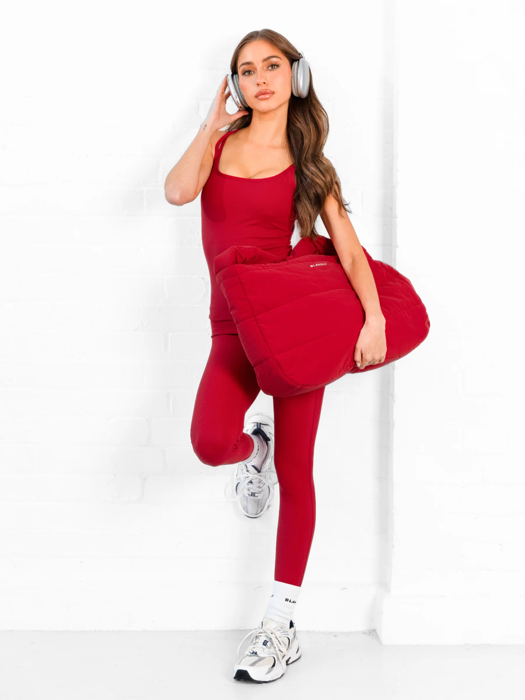 SculptForm Vest Top - Cherry Red - Image 6