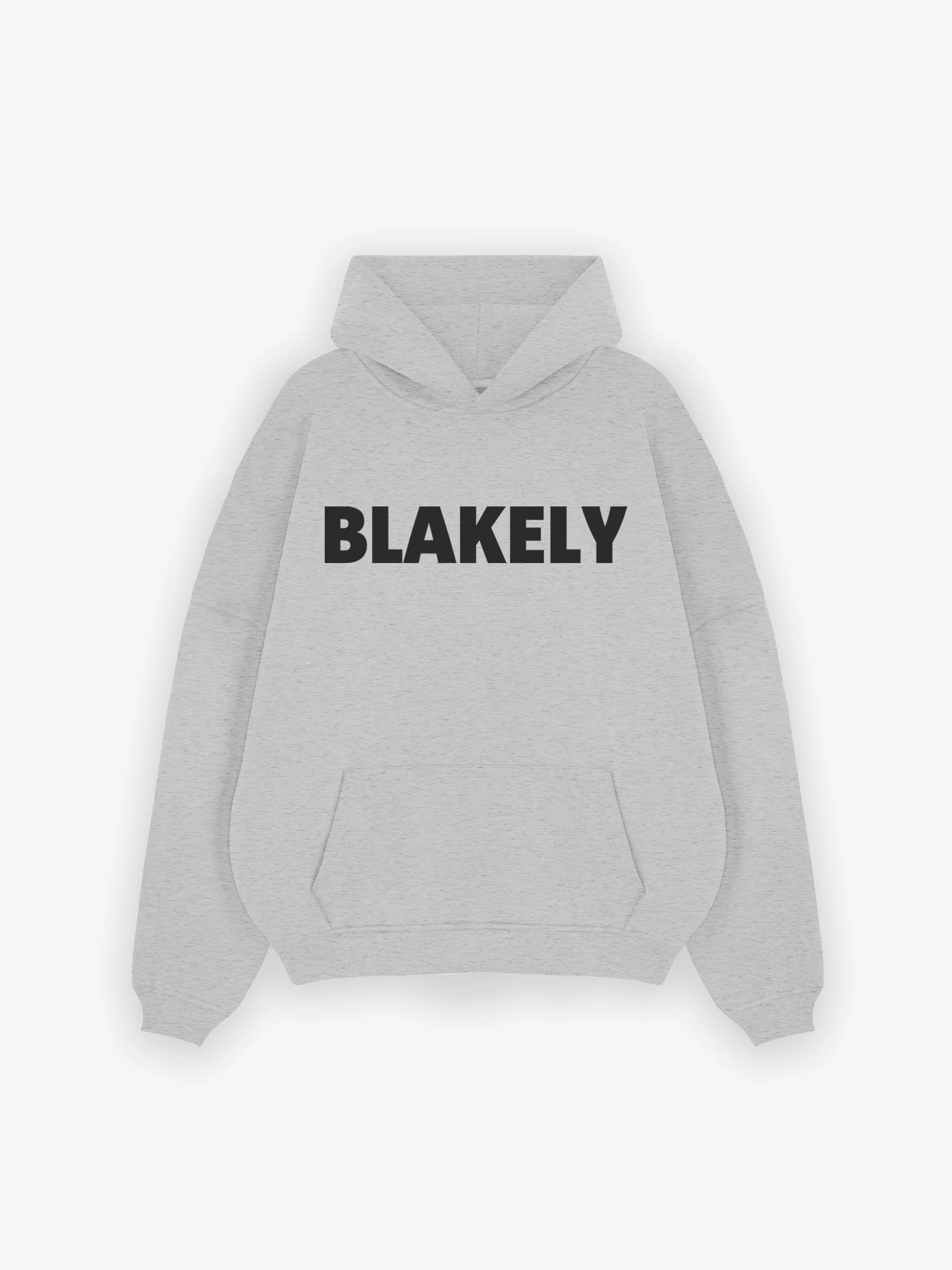 Studio Relaxed Hoodie - Marl Grey - Image 5