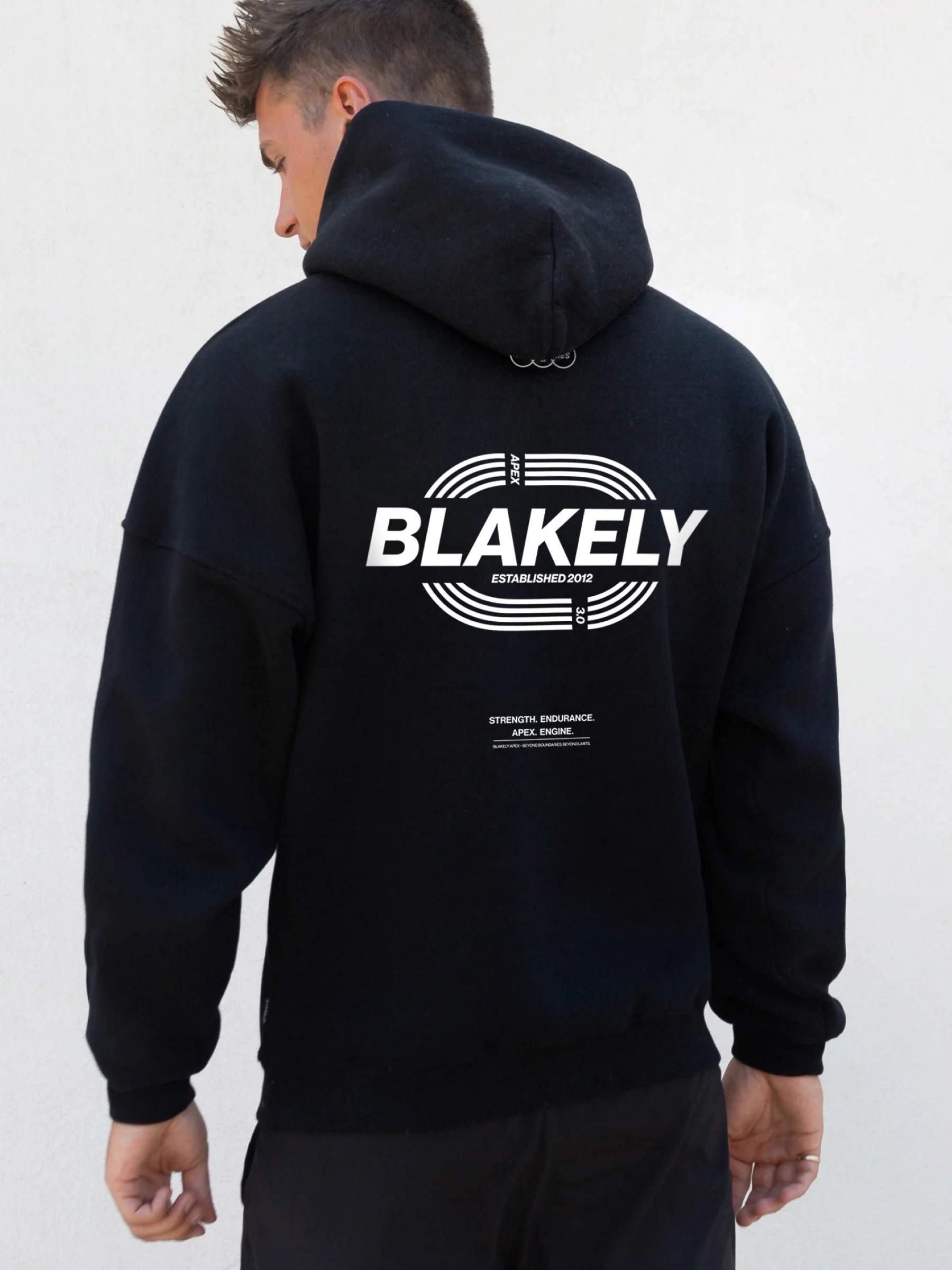 Track Active Hoodie - Black - Image 5